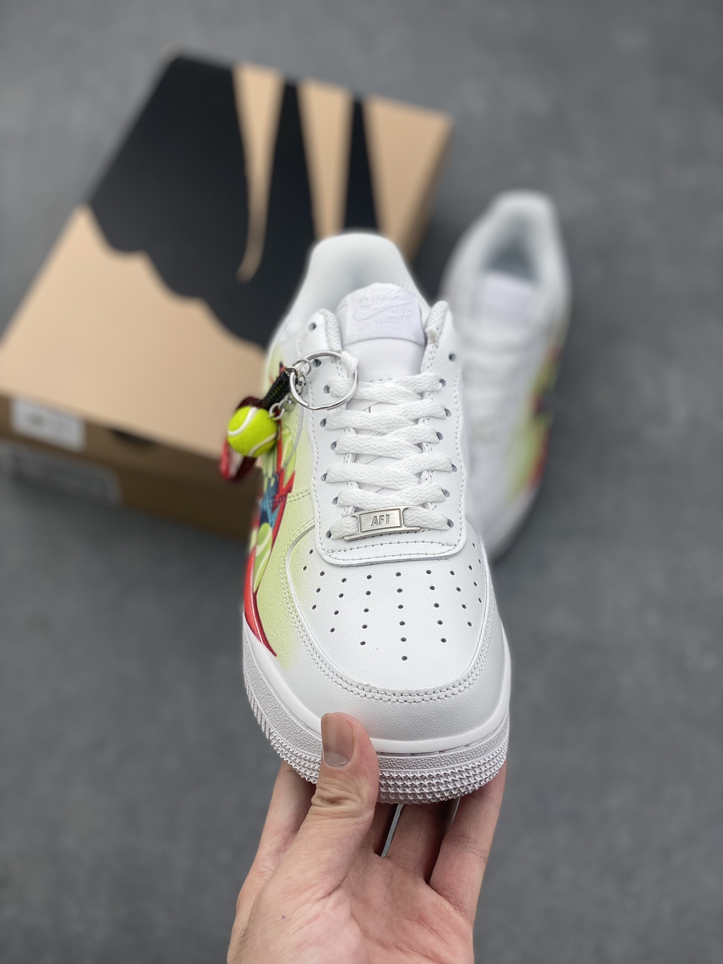 Nike Air Force 1 '07 Low Custom Leather Casual Sneakers FN6335-101 3 i1726345248 5792 8