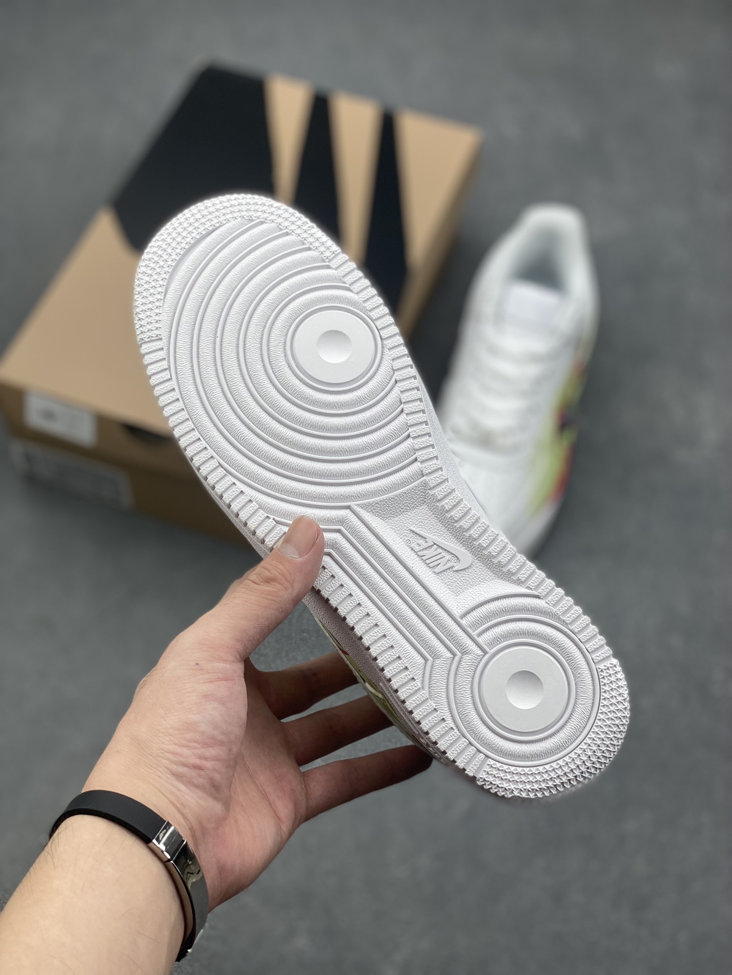 Nike Air Force 1 '07 Low Custom Leather Casual Sneakers FN6335-101 7 i1726345248 6742 6