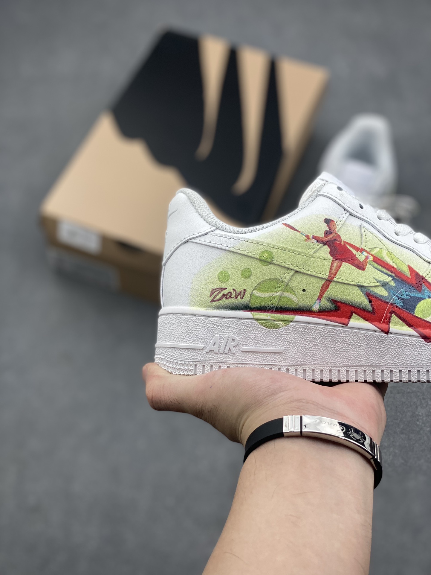 Nike Air Force 1 '07 Low Custom Leather Casual Sneakers FN6335-101 6 i1726345248 8172 0