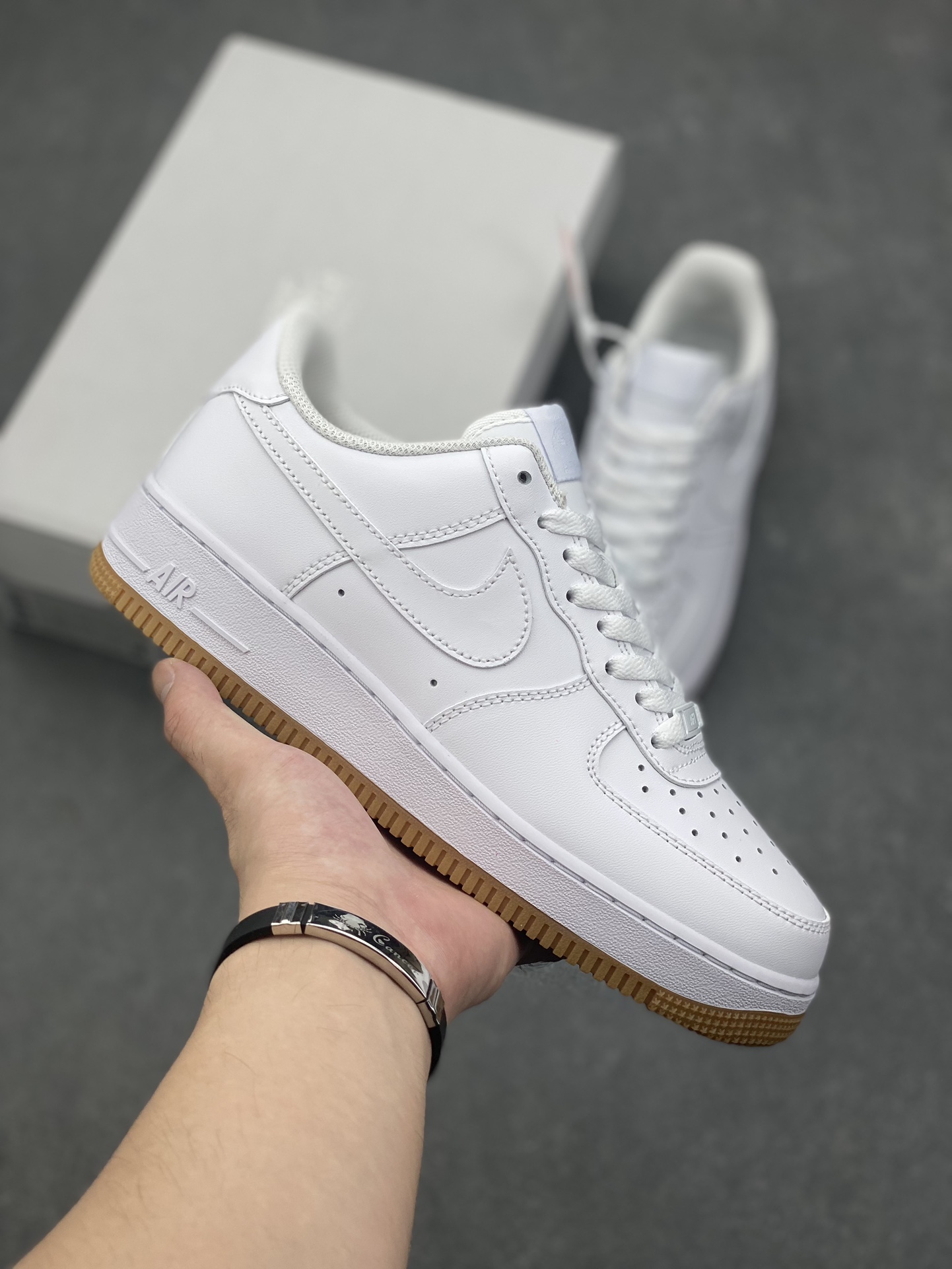 Nike Air Force 1 Low White Gum Bottom Casual Sneakers - DJ2739-100 2 i1726421536 3558 2