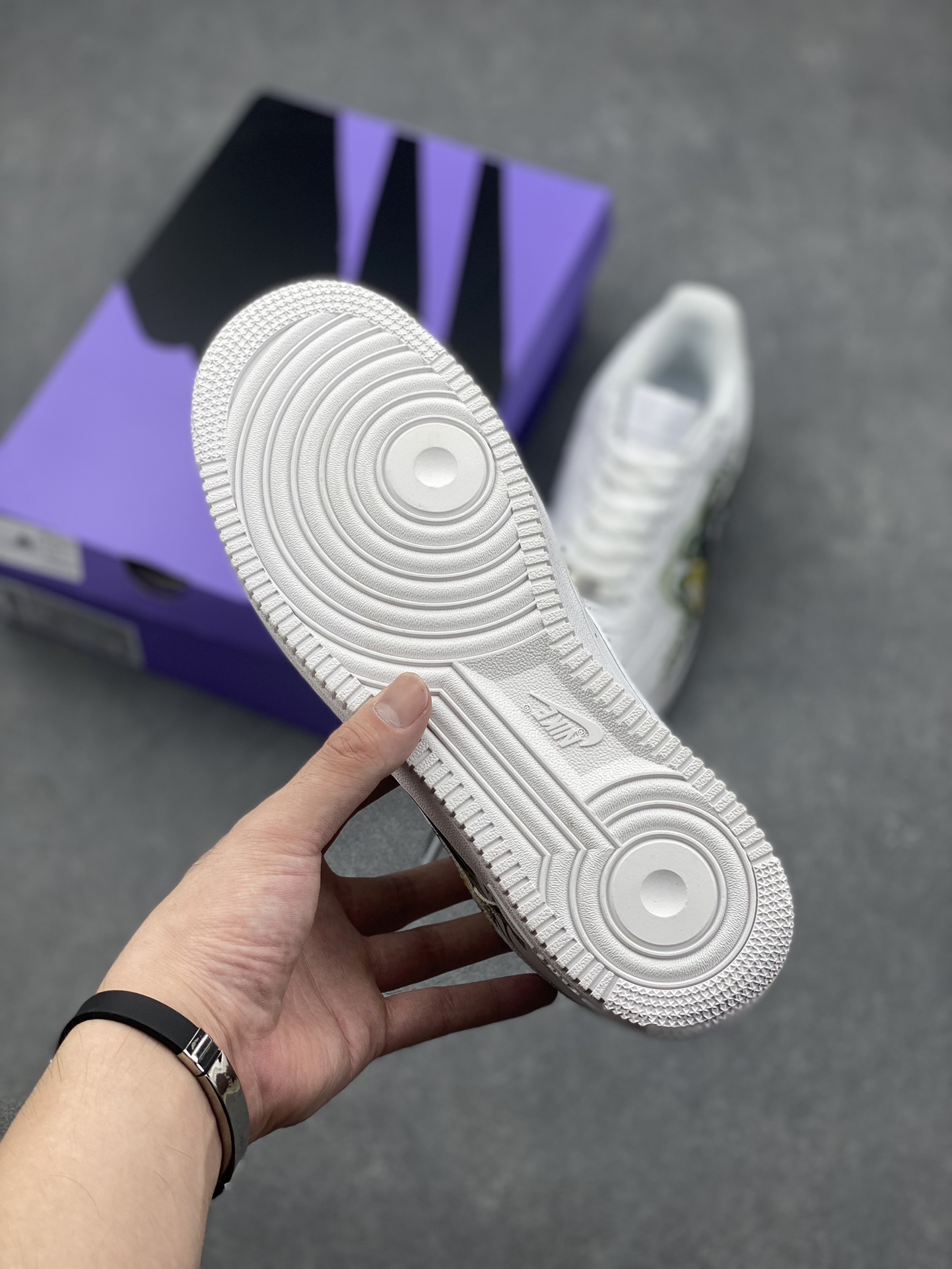 Nike Air Force 1 '07 Low-Top White Billiard Custom Design Sneakers 7 i1726603559 1222 2