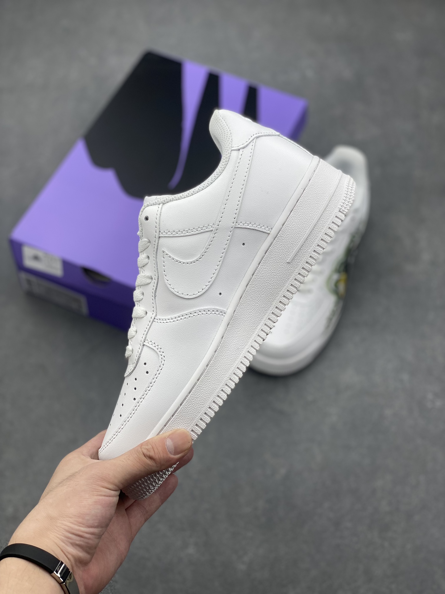 Nike Air Force 1 '07 Low-Top White Billiard Custom Design Sneakers 4 i1726603559 1510 6