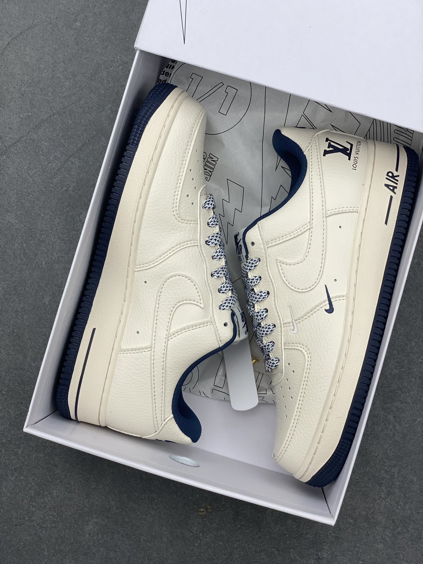 Nike Air Force 1 Low Louis Vuitton Custom Sneakers - Casual & Stylish 10 i1726765304 7351 4