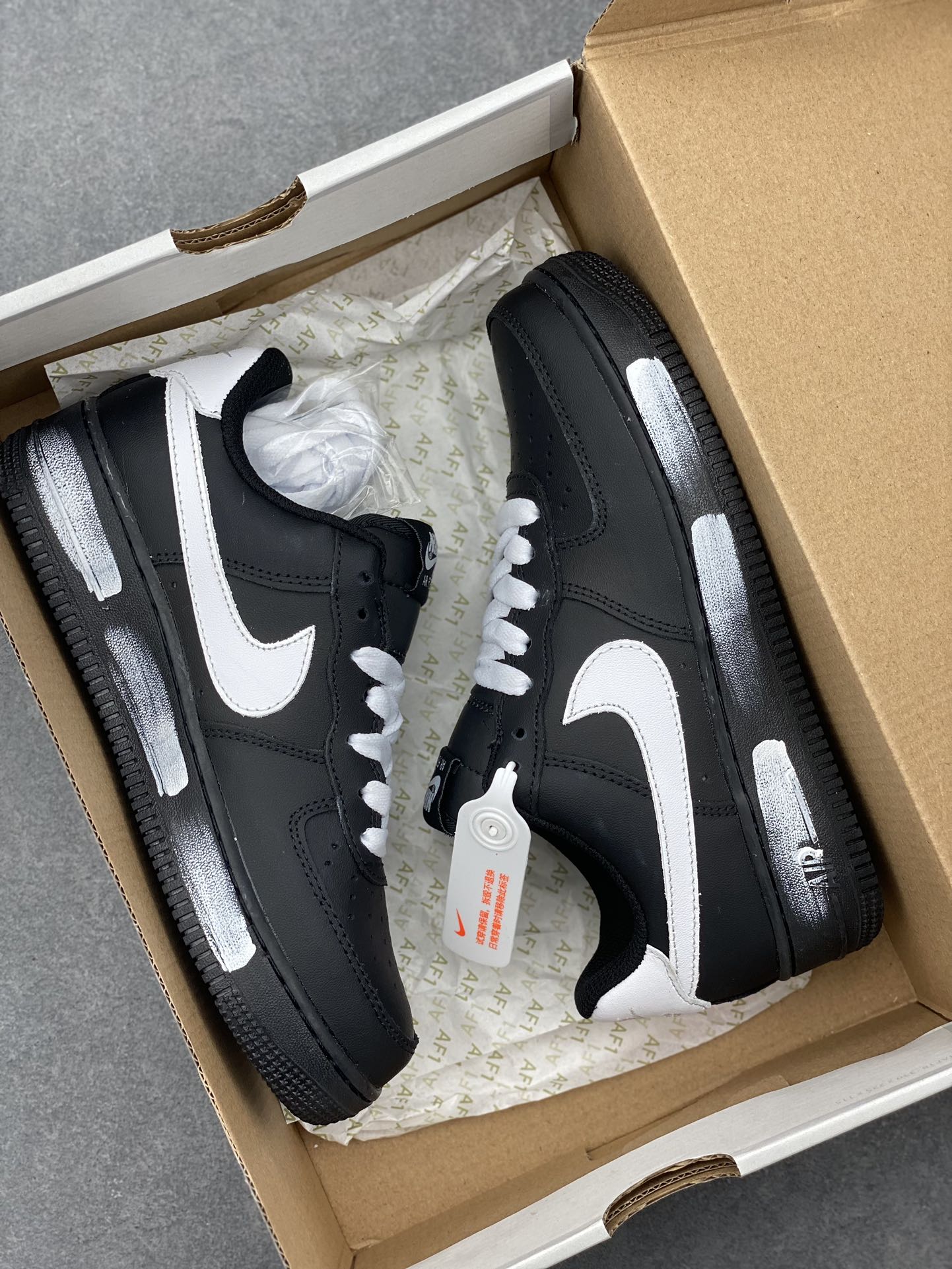 Nike Air Force 1 Low Black White Casual Sneakers CW2288-001 10 i1726850272 390 0