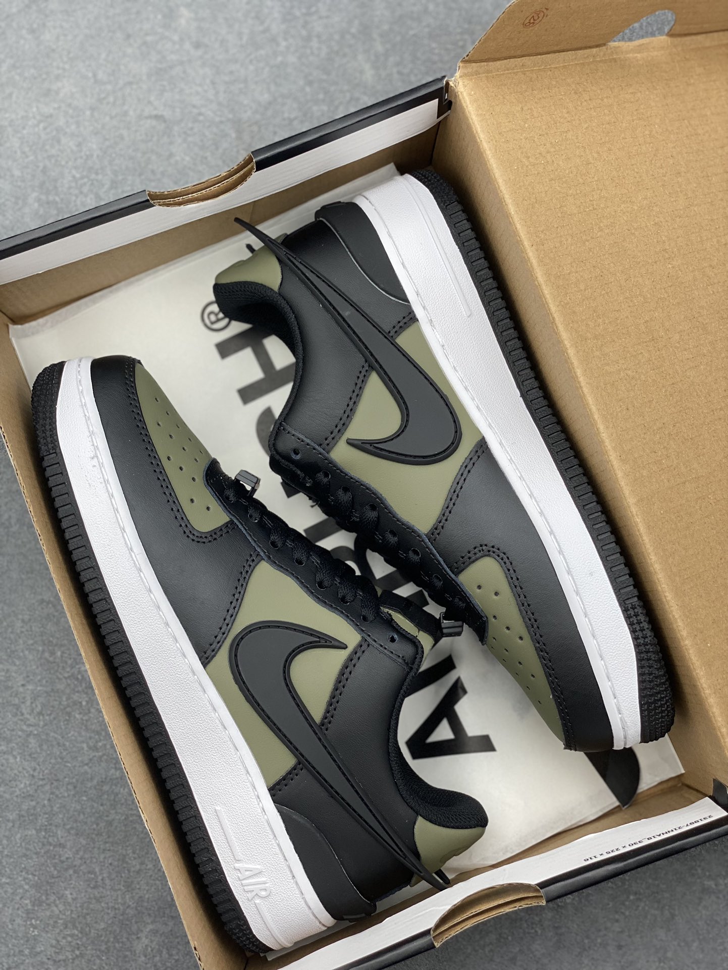 Nike Air Force 1 Low Casual Sneakers - DZ2794-300 - All-Day Comfort, Olive Green 10 i1726850478 2680 4