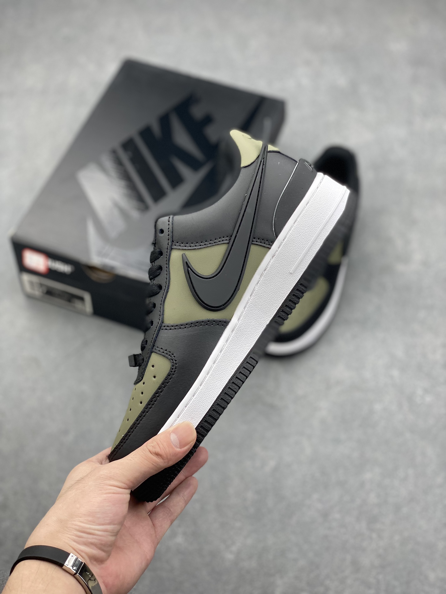 Nike Air Force 1 Low Casual Sneakers - DZ2794-300 - All-Day Comfort, Olive Green 4 i1726850478 4764 1