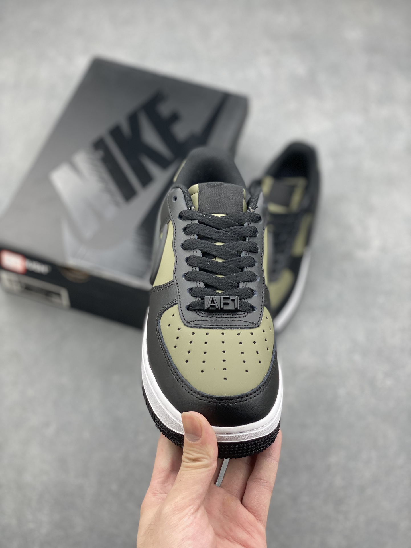 Nike Air Force 1 Low Casual Sneakers - DZ2794-300 - All-Day Comfort, Olive Green 3 i1726850478 5772 5