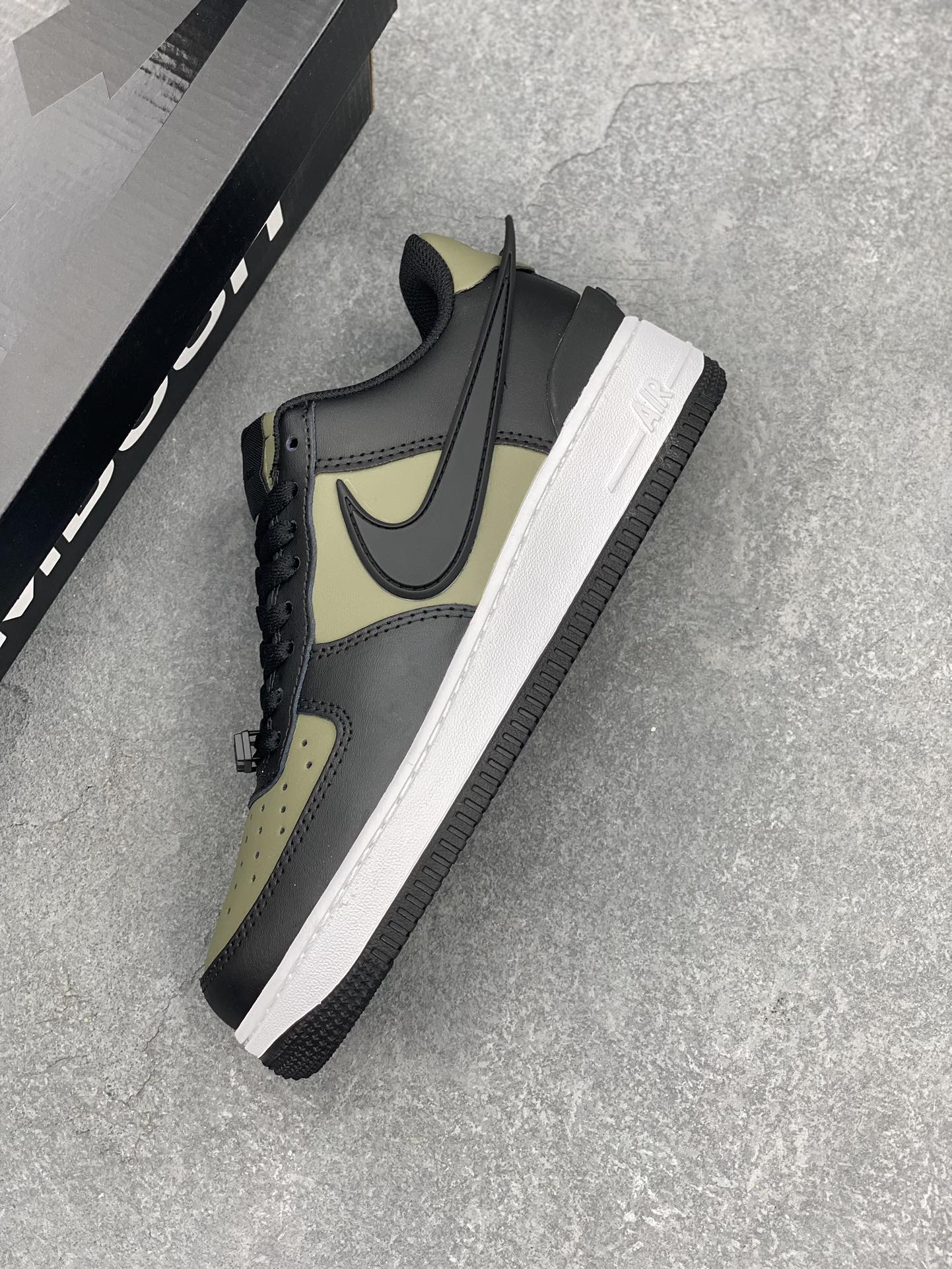 Nike Air Force 1 Low Casual Sneakers - DZ2794-300 - All-Day Comfort, Olive Green 8 i1726850478 8578 8