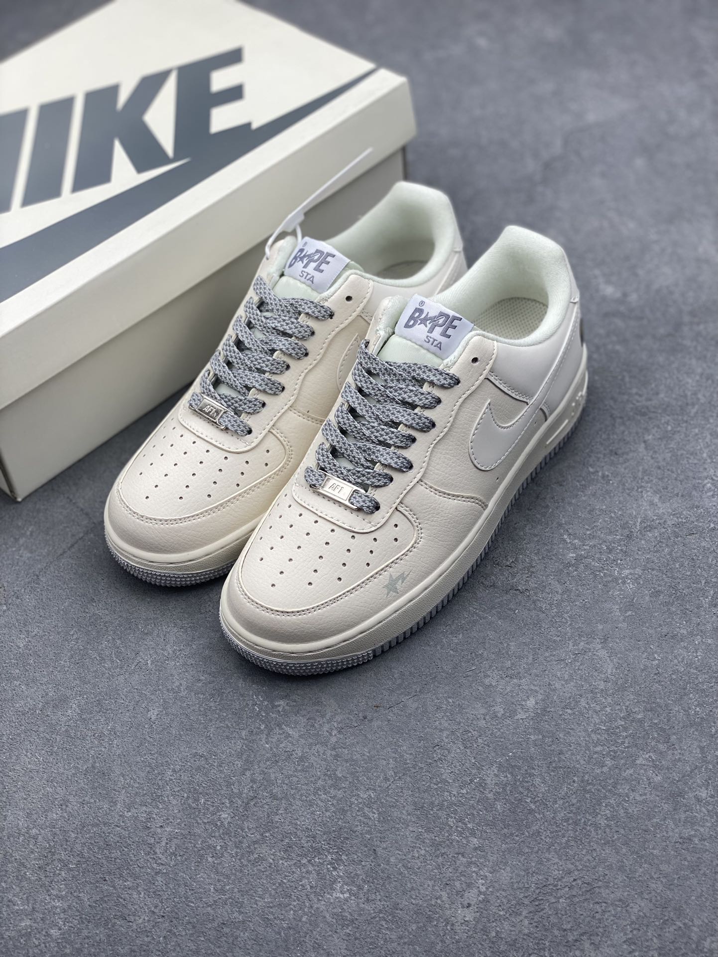 Nike Air Force 1 '07 Low Bape Collab - Starry Sky Sneakers FG6688-104 9 i1726850824 609 6