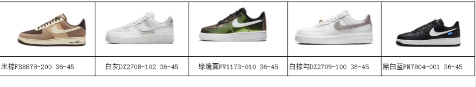 Nike Air Force 1 Low: Classic Sneakers in Various Colors and Styles