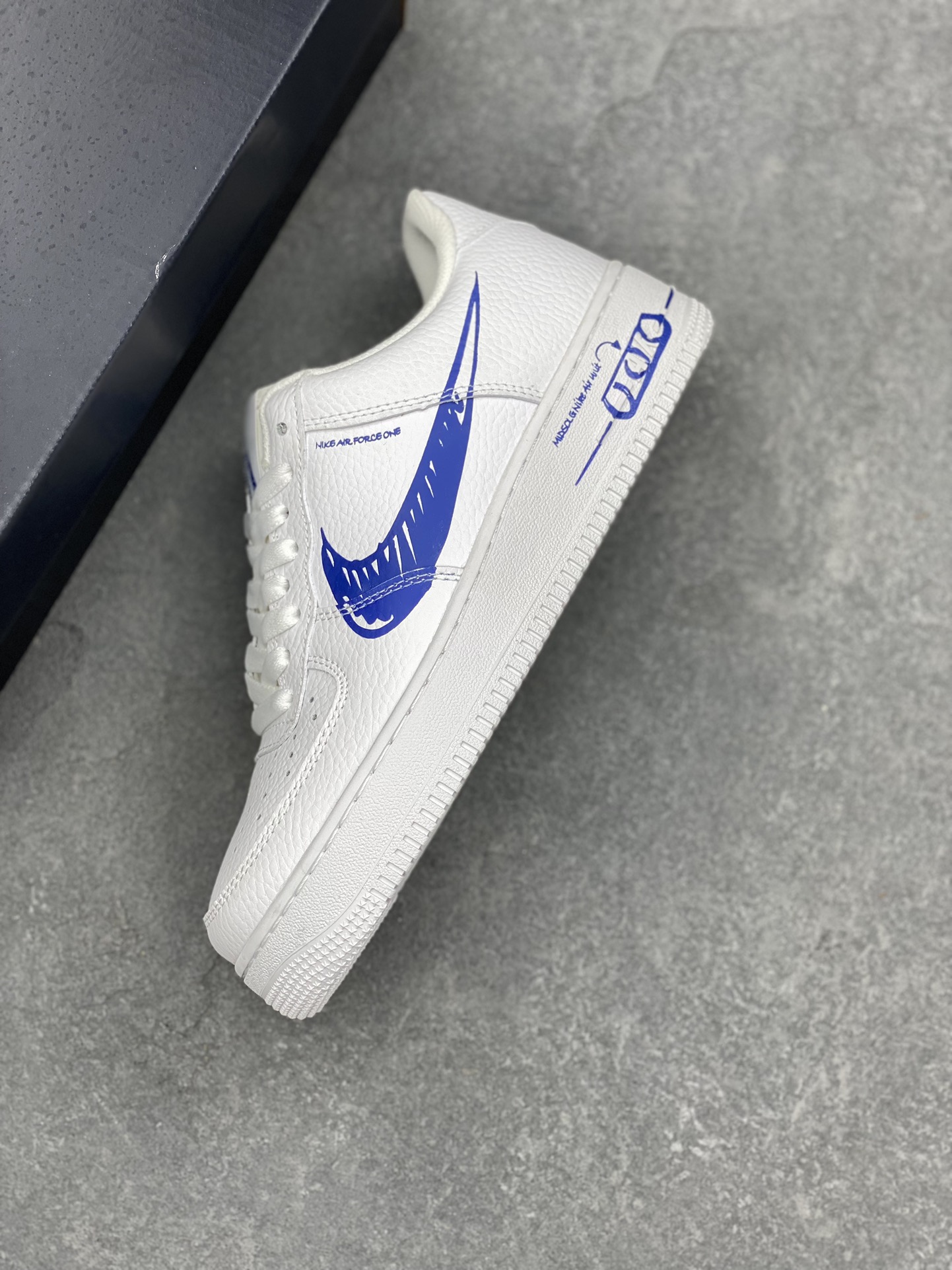 Nike Air Force 1 Low White/Blue Casual Sneakers CW7581-100 - Premium Quality 8 i1727195025 4906 6