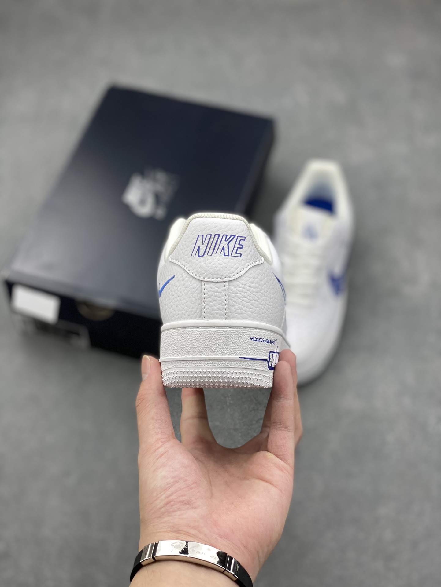 Nike Air Force 1 Low White/Blue Casual Sneakers CW7581-100 - Premium Quality 5 i1727195025 5256 7