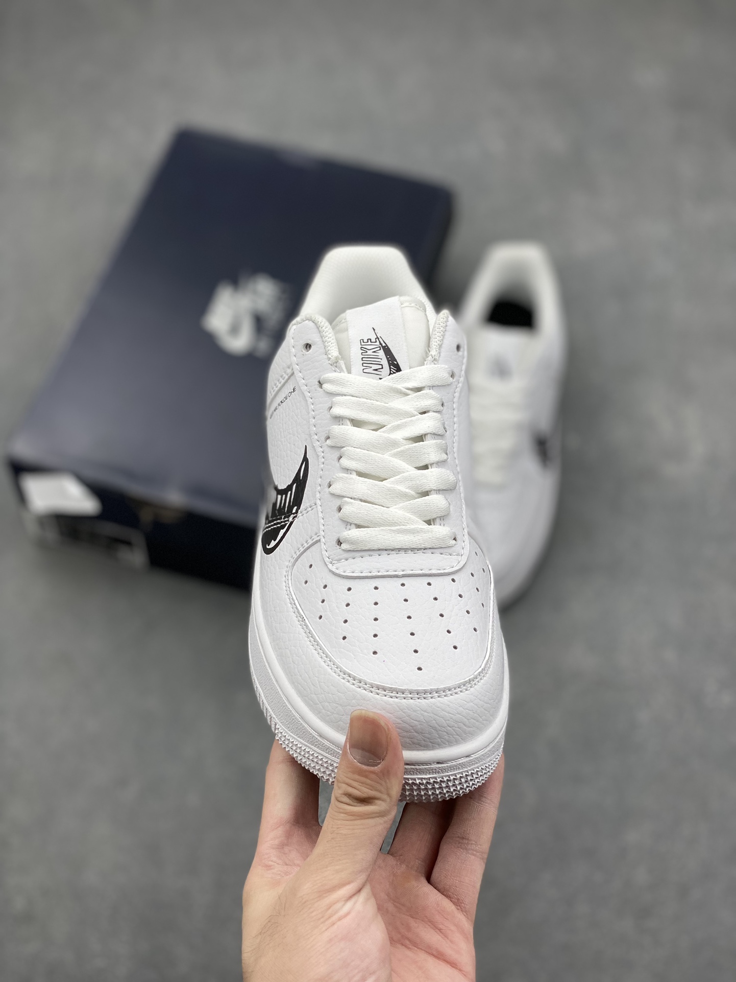 Nike Air Force 1 Low White/Black Casual Sneakers CW7581-101 3 i1727195188 5159 4