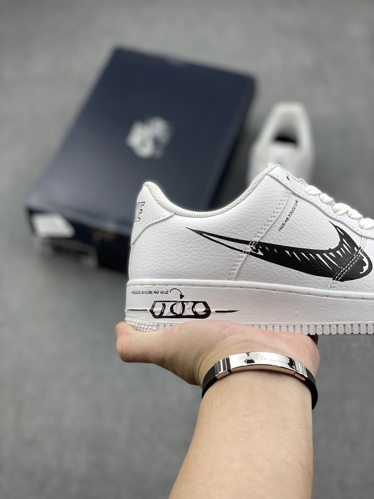 Nike Air Force 1 Low White/Black Casual Sneakers CW7581-101 6 i1727195188 6319 2