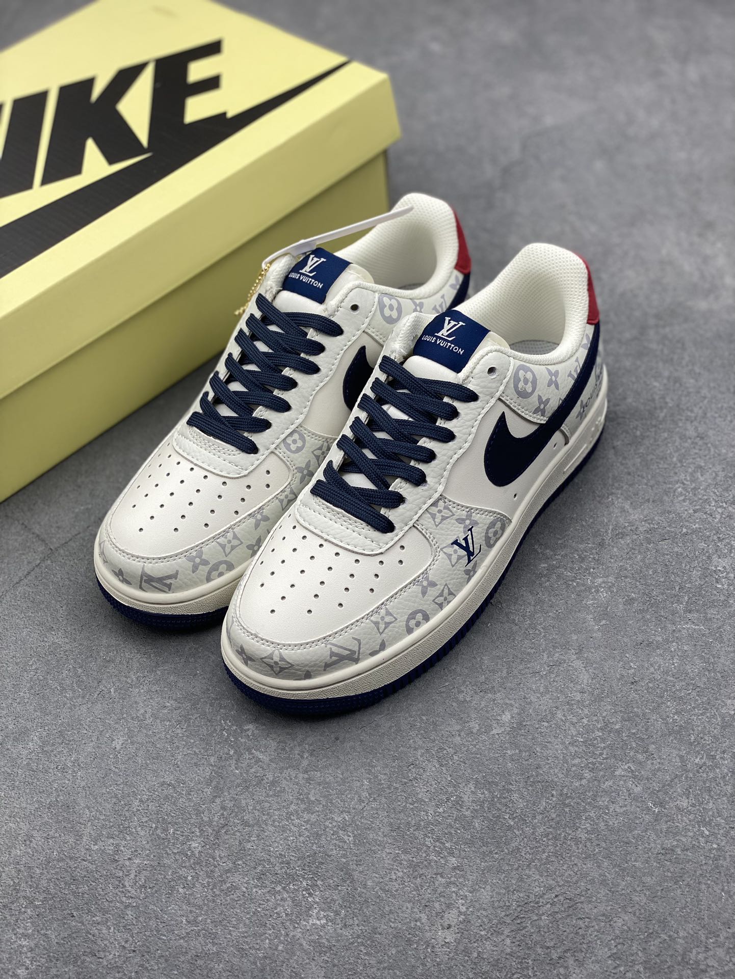 Nike Air Force 1 Low Louis Vuitton Custom Sneakers, Casual Shoes CW2288-111 9 i1727281227 4191 0