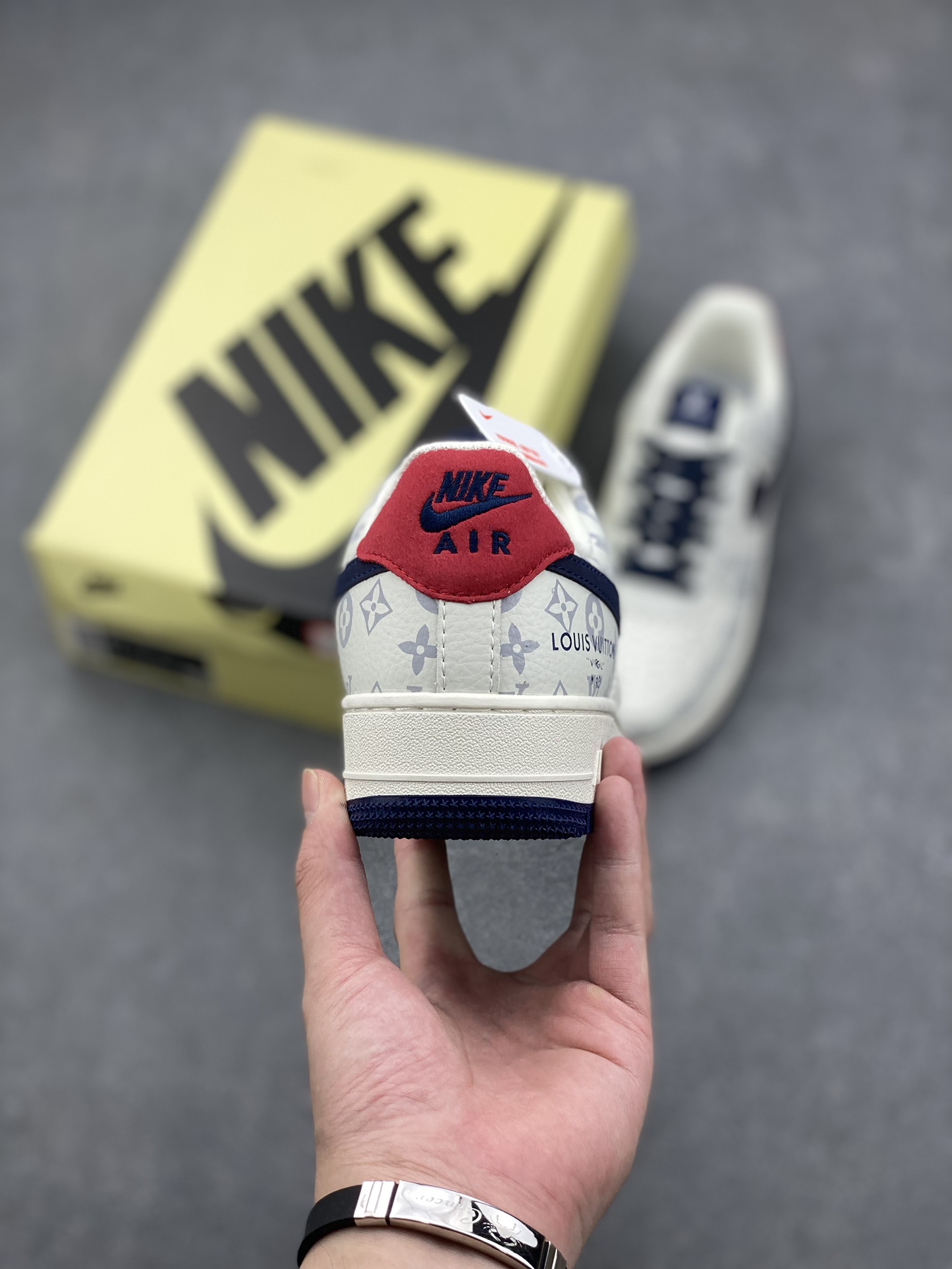 Nike Air Force 1 Low Louis Vuitton Custom Sneakers, Casual Shoes CW2288-111 5 i1727281227 4232 6