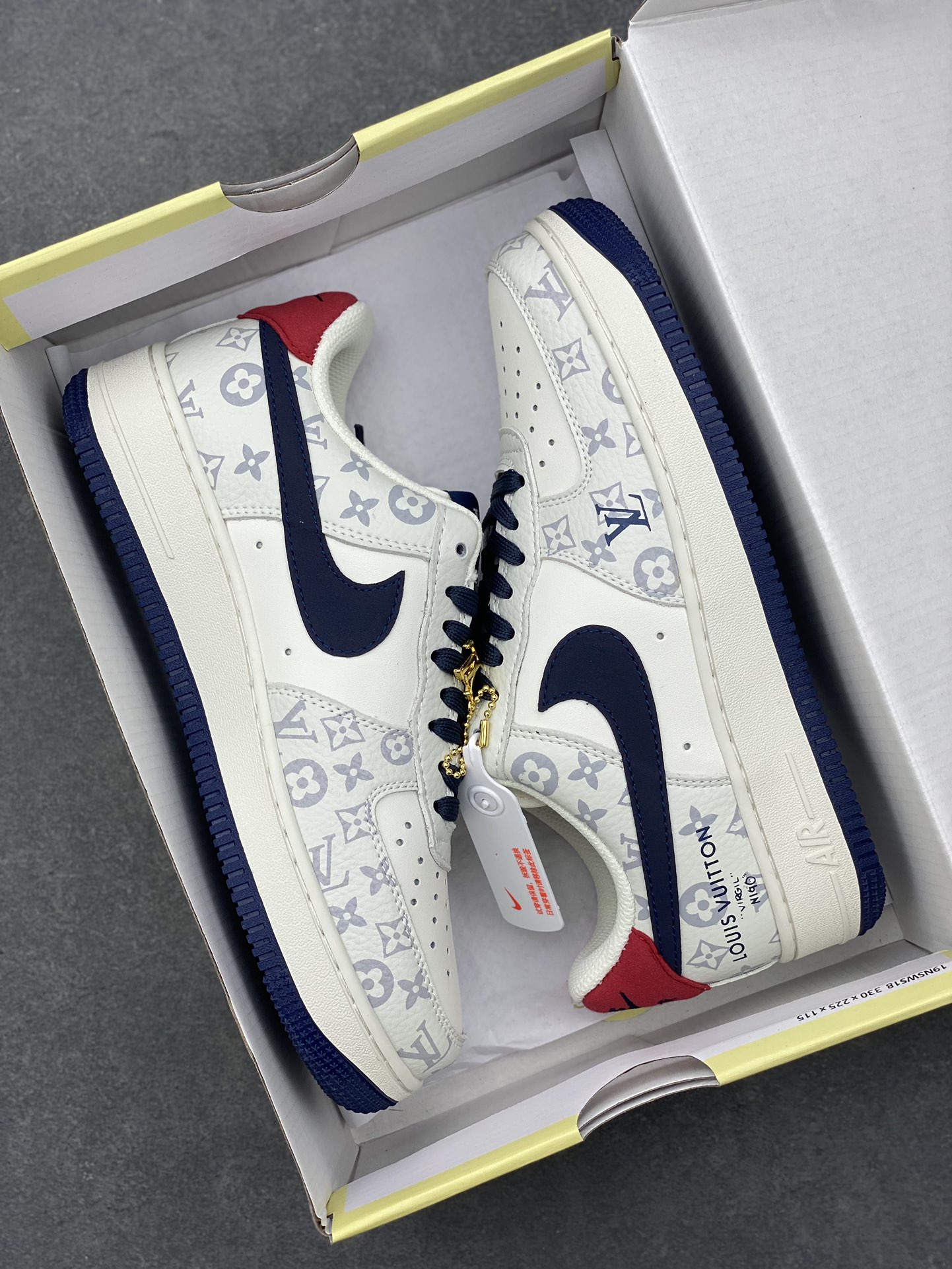 Nike Air Force 1 Low Louis Vuitton Custom Sneakers, Casual Shoes CW2288-111 10 i1727281227 620 3