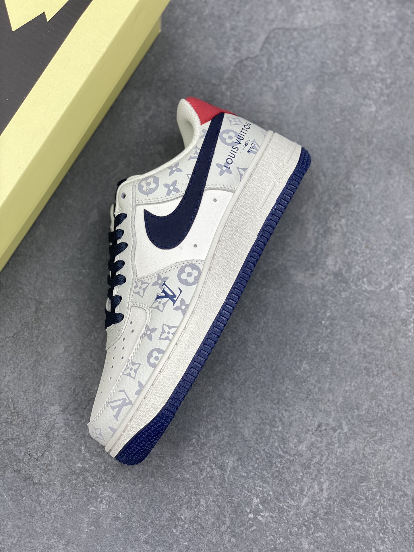 Nike Air Force 1 Low Louis Vuitton Custom Sneakers, Casual Shoes CW2288-111 8 i1727281228 9490 8