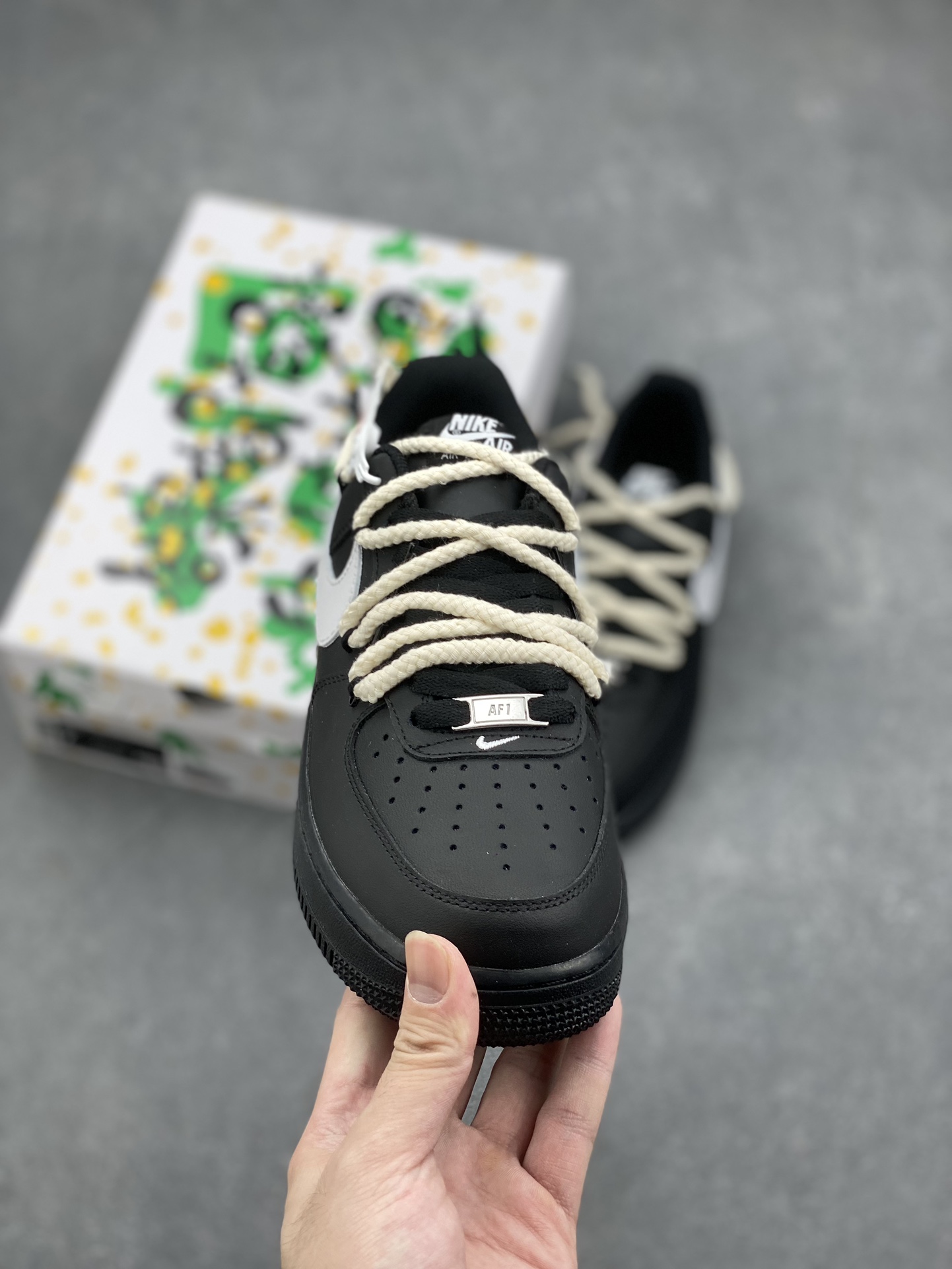 Nike Air Force 1 Low Black/White FV0627-010, Classic Style, Comfortable Fit 3 i1727281491 1985 8