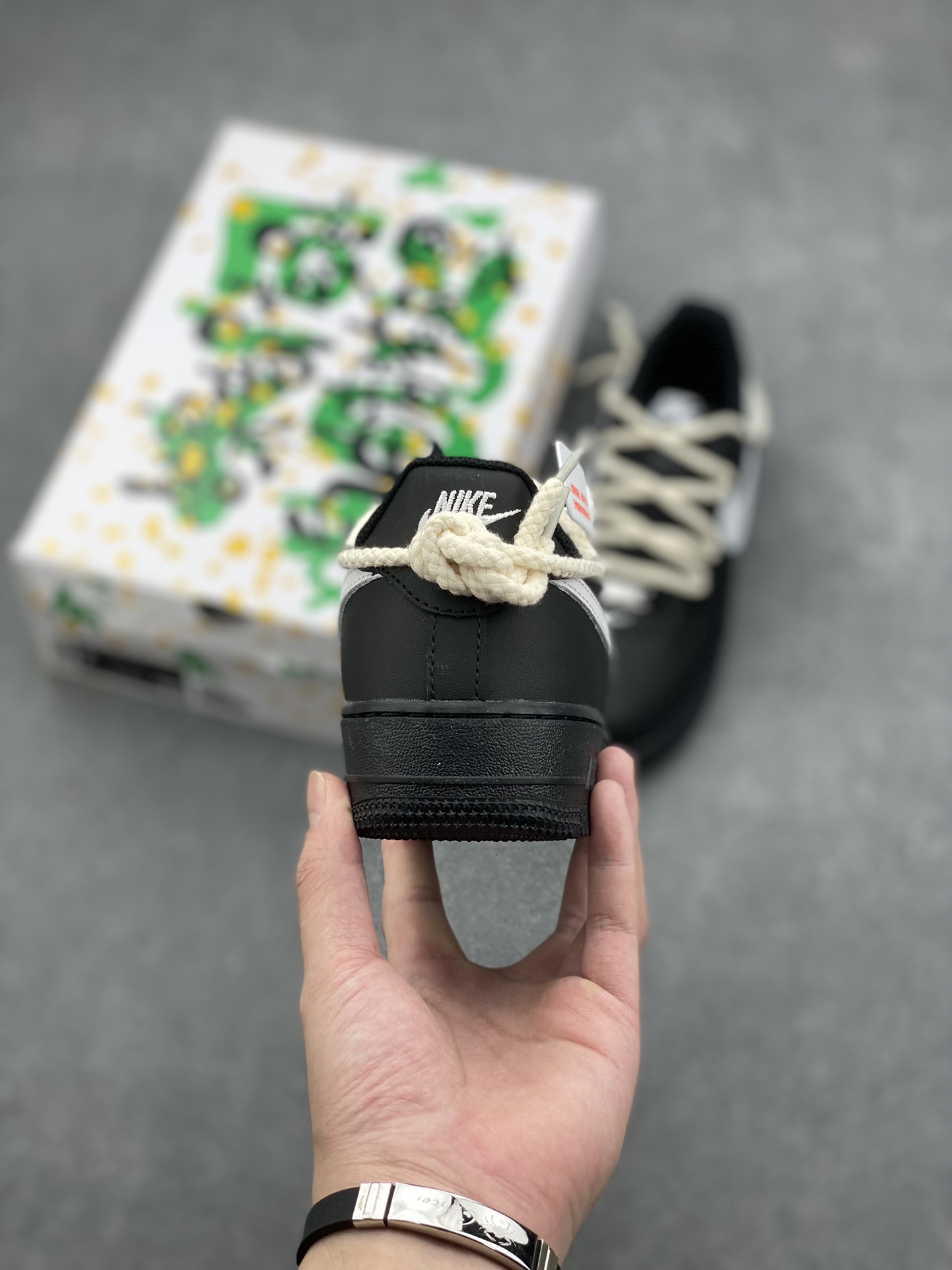 Nike Air Force 1 Low Black/White FV0627-010, Classic Style, Comfortable Fit 5 i1727281491 4105 5