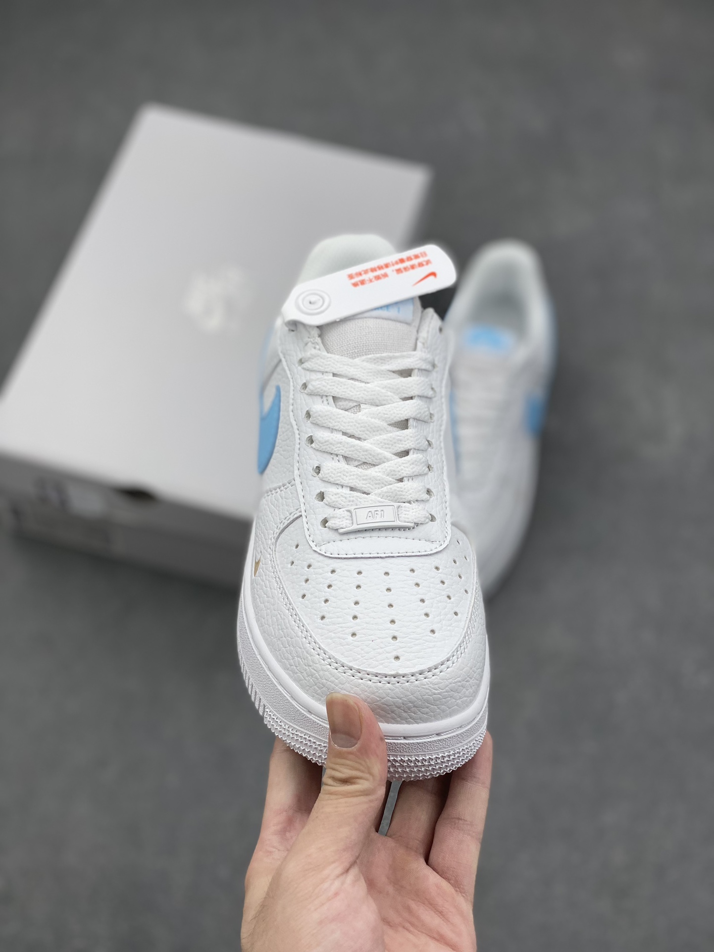 Nike Air Force 1 Low '07 White/Blue Casual Shoes HF0022-100 3 i1727281796 4821 1