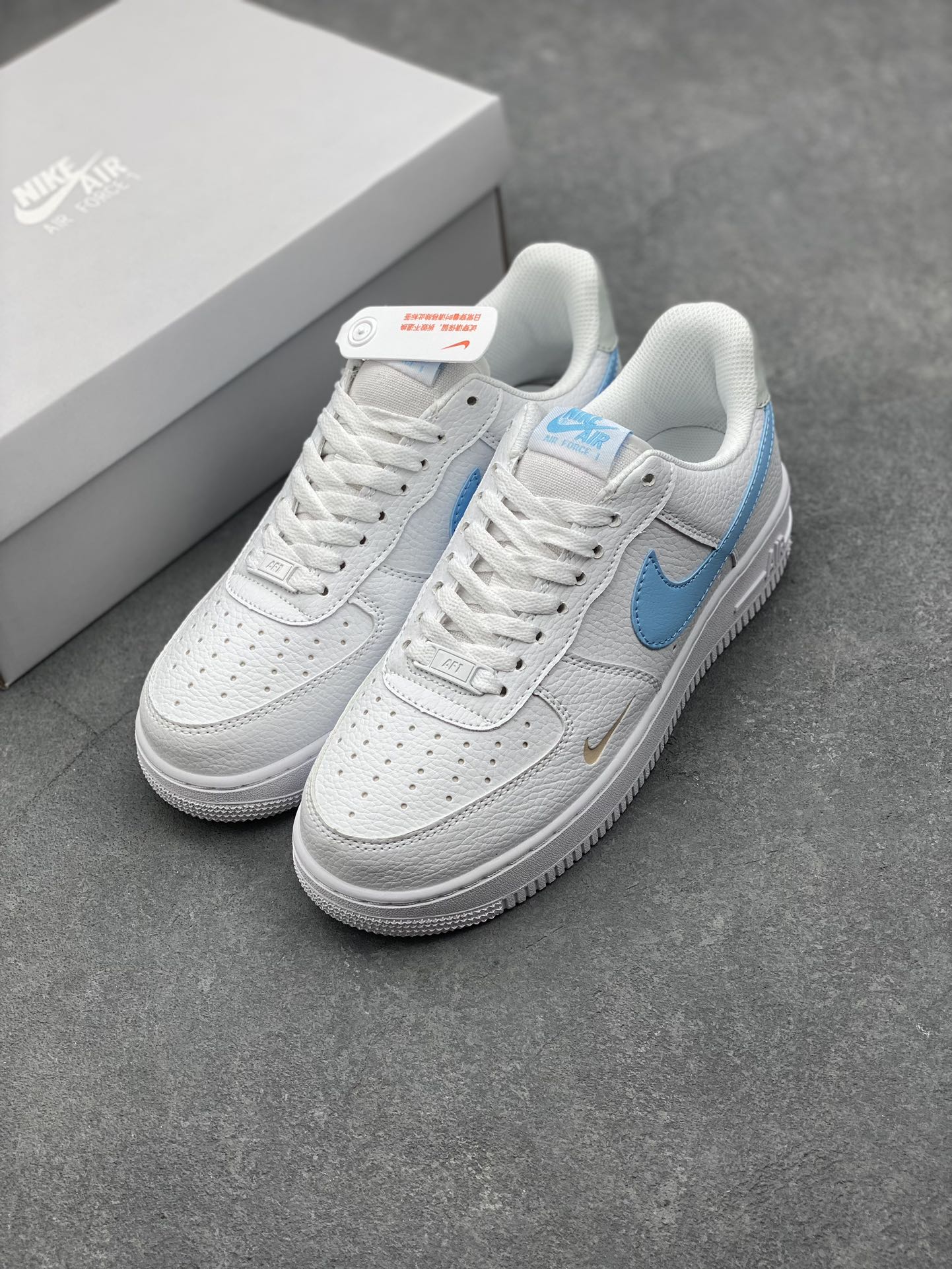 Nike Air Force 1 Low '07 White/Blue Casual Shoes HF0022-100 9 i1727281796 5504 0