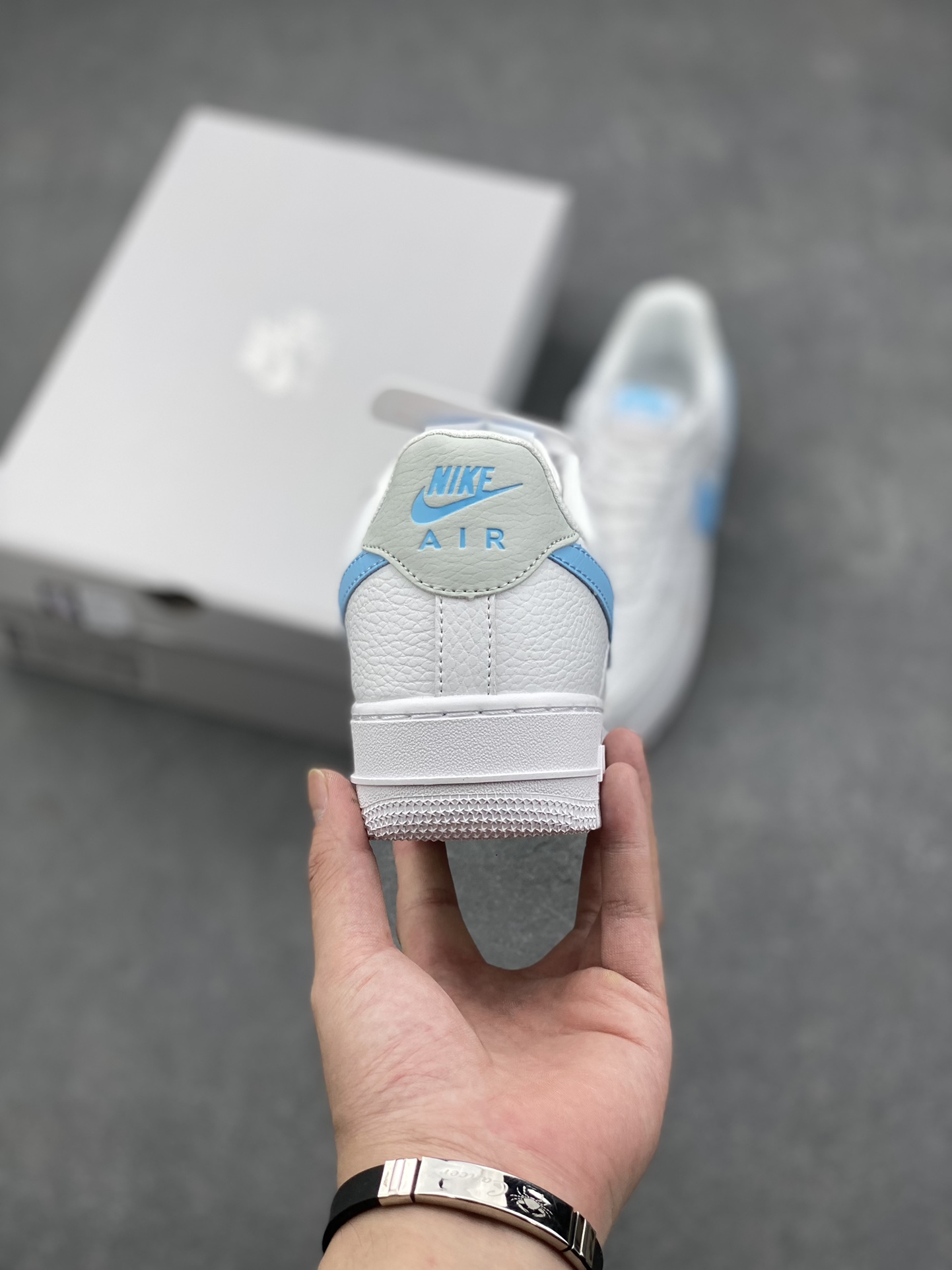 Nike Air Force 1 Low '07 White/Blue Casual Shoes HF0022-100 5 i1727281796 7303 5