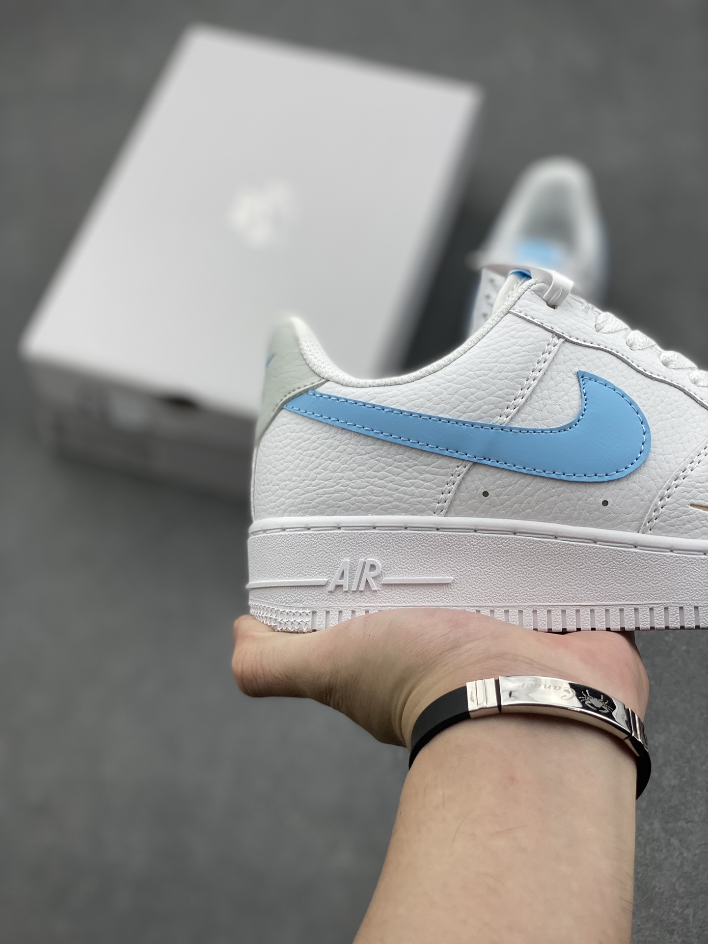 Nike Air Force 1 Low '07 White/Blue Casual Shoes HF0022-100 6 i1727281796 7908 8