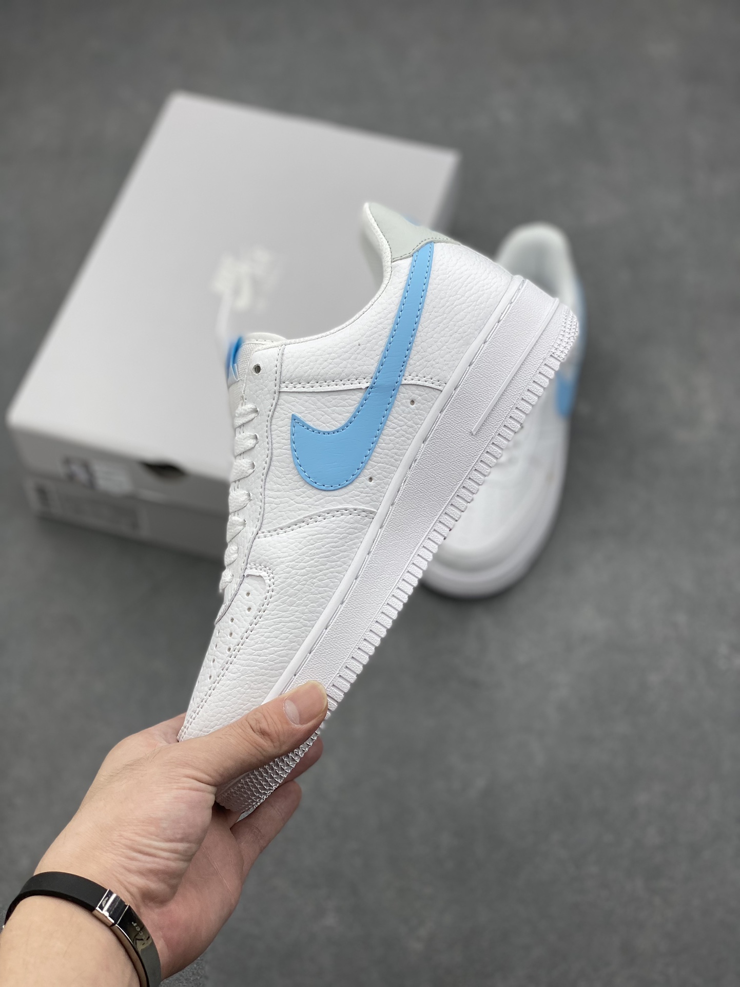 Nike Air Force 1 Low '07 White/Blue Casual Shoes HF0022-100 4 i1727281796 9512 3