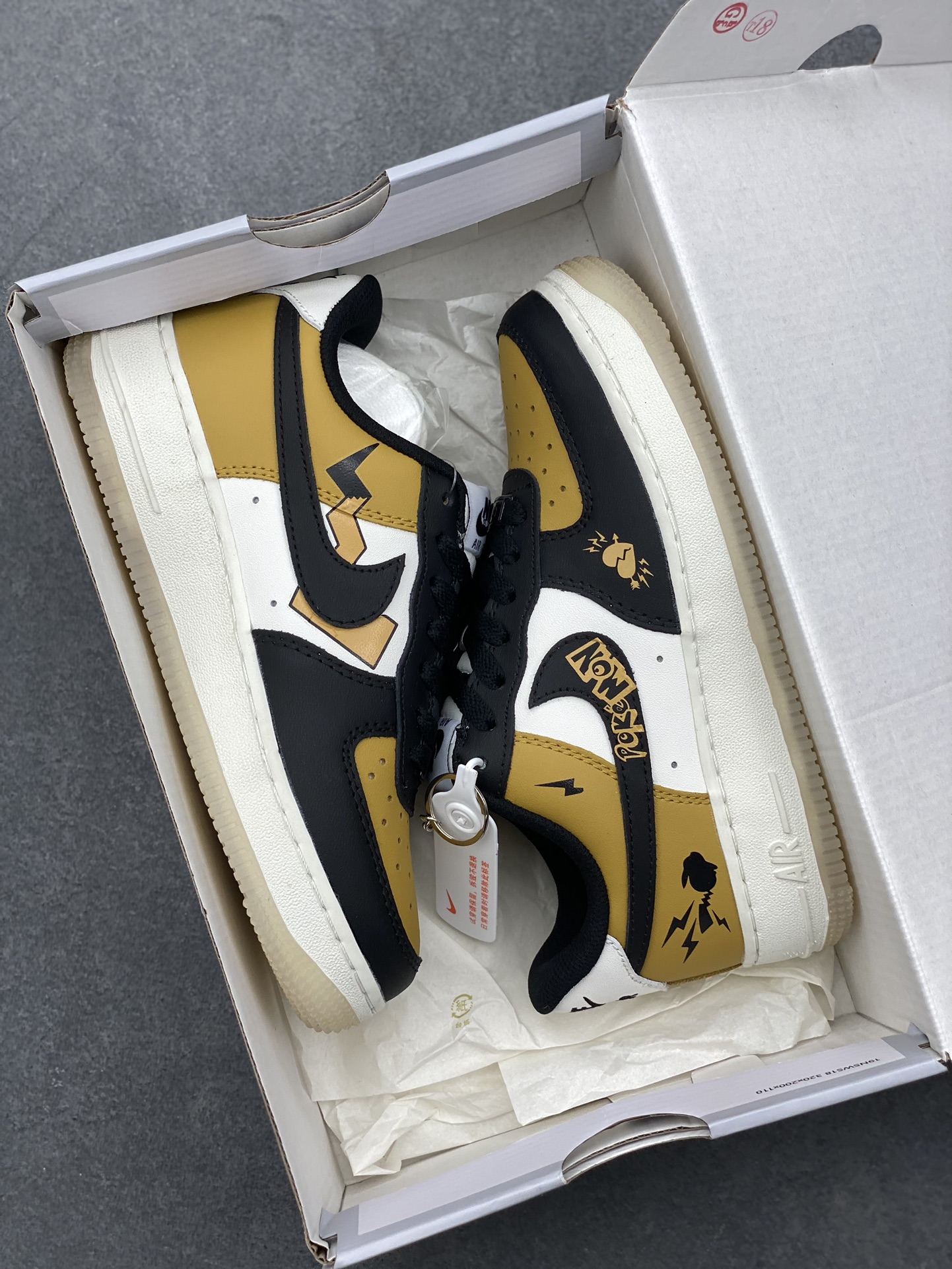 Nike Air Force 1 Low '07 x Pokémon White Black Yellow - Authentic Edition 10 i1727454912 3784 0