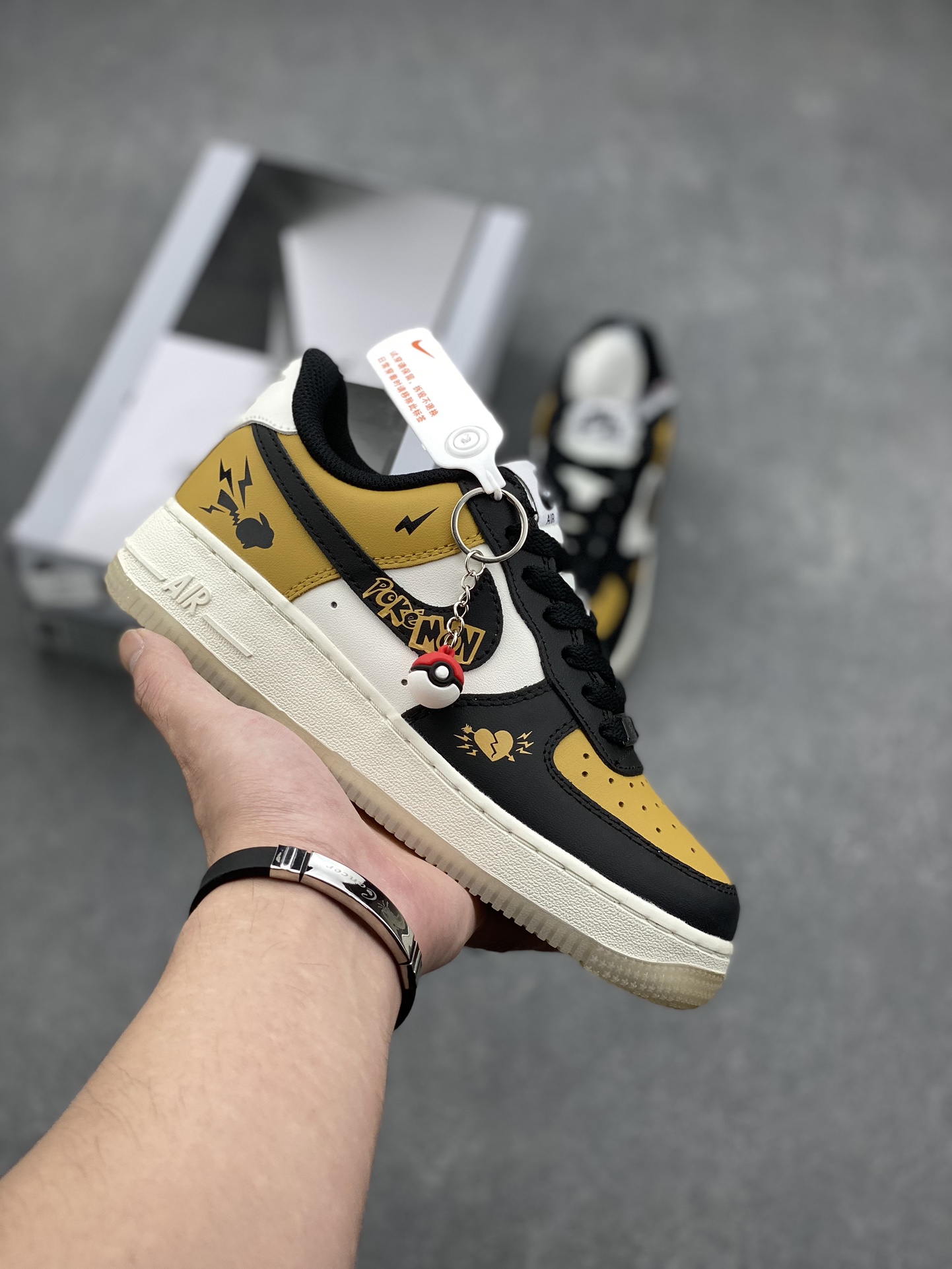 Nike Air Force 1 Low '07 x Pokémon White Black Yellow - Authentic Edition 2 i1727454912 6243 0