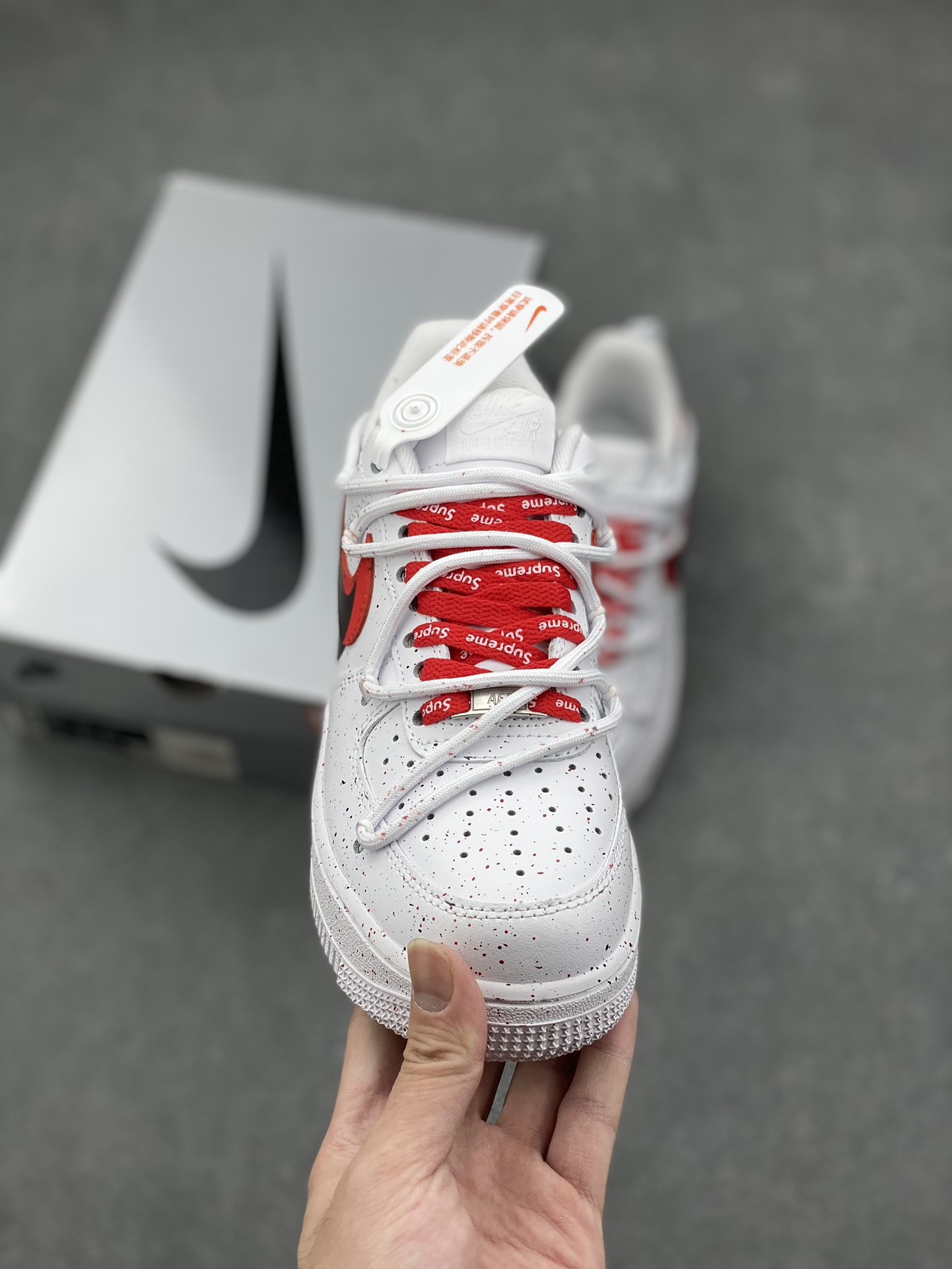 Supreme x Nike Air Force 1 Low Custom Sneakers - Limited Edition Design 3 i1727454999 4809 0