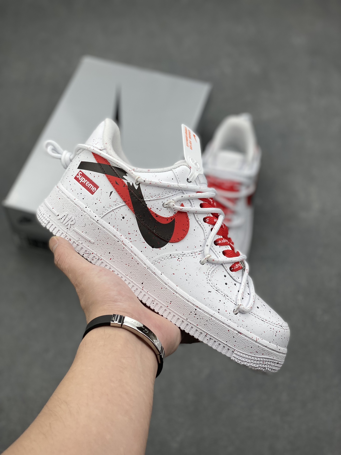 Supreme x Nike Air Force 1 Low Custom Sneakers - Limited Edition Design 2 i1727454999 7209 0