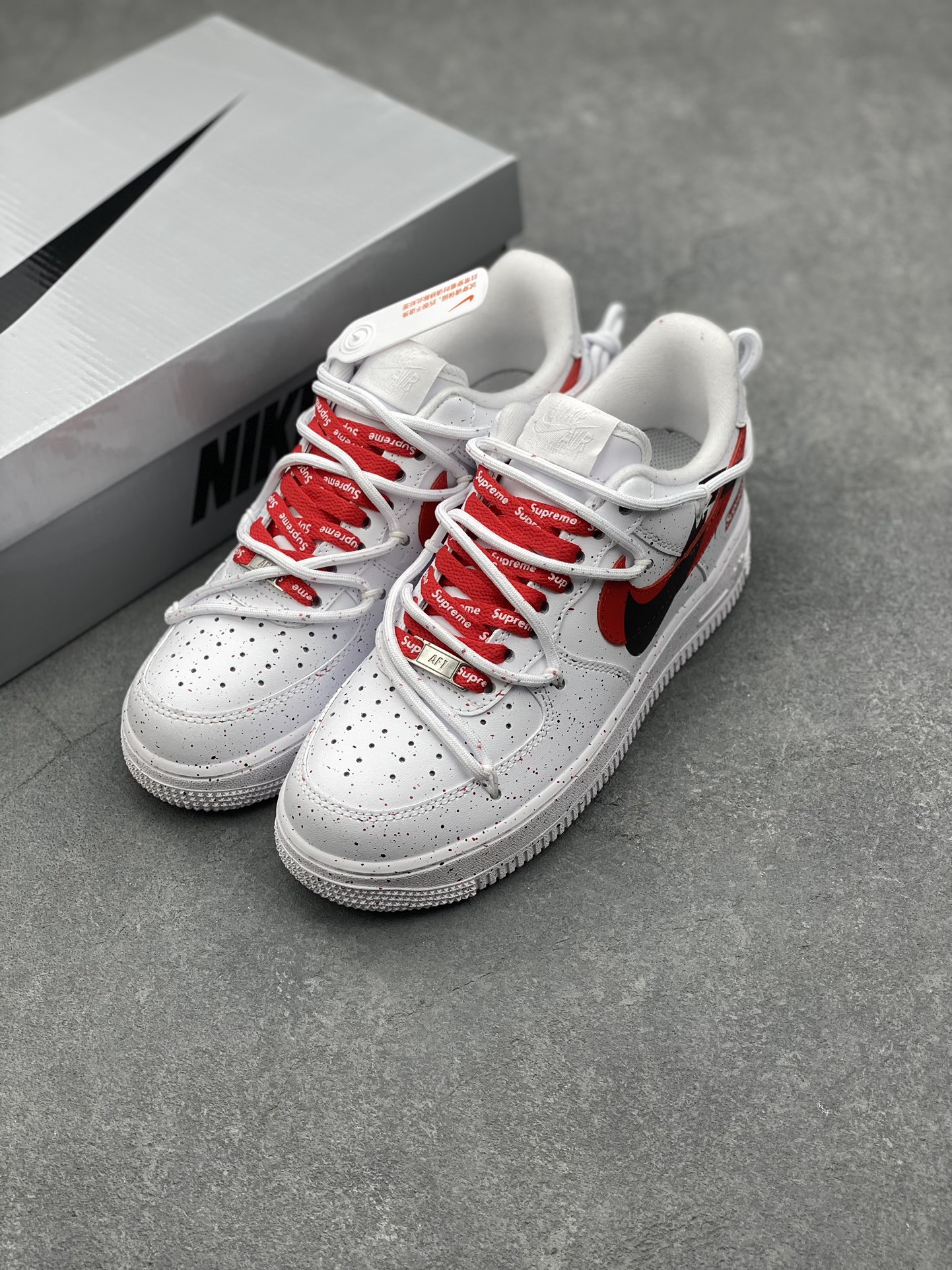 Supreme x Nike Air Force 1 Low Custom Sneakers - Limited Edition Design 9 i1727455000 1933 0