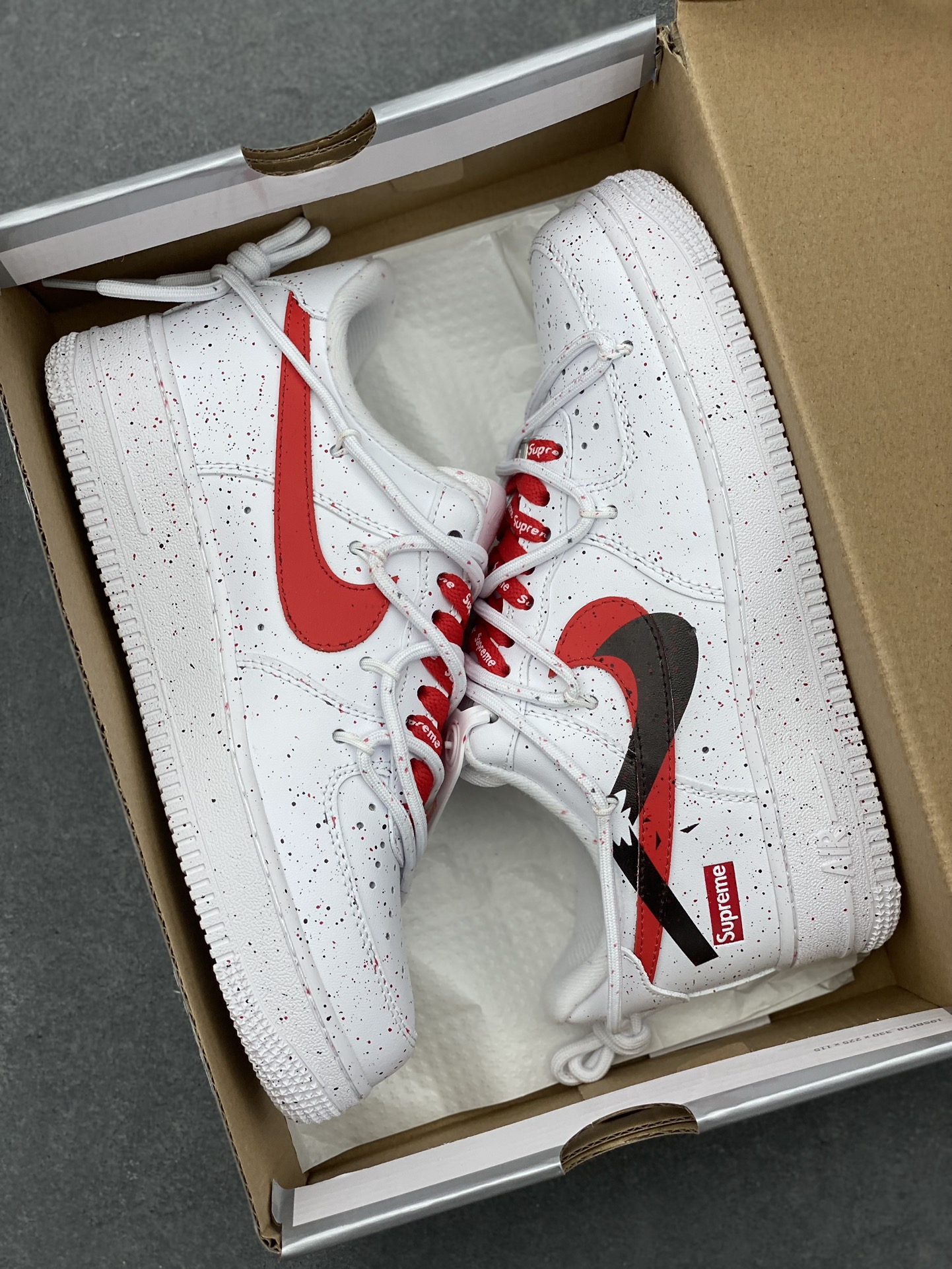 Supreme x Nike Air Force 1 Low Custom Sneakers - Limited Edition Design 10 i1727455000 6185 0