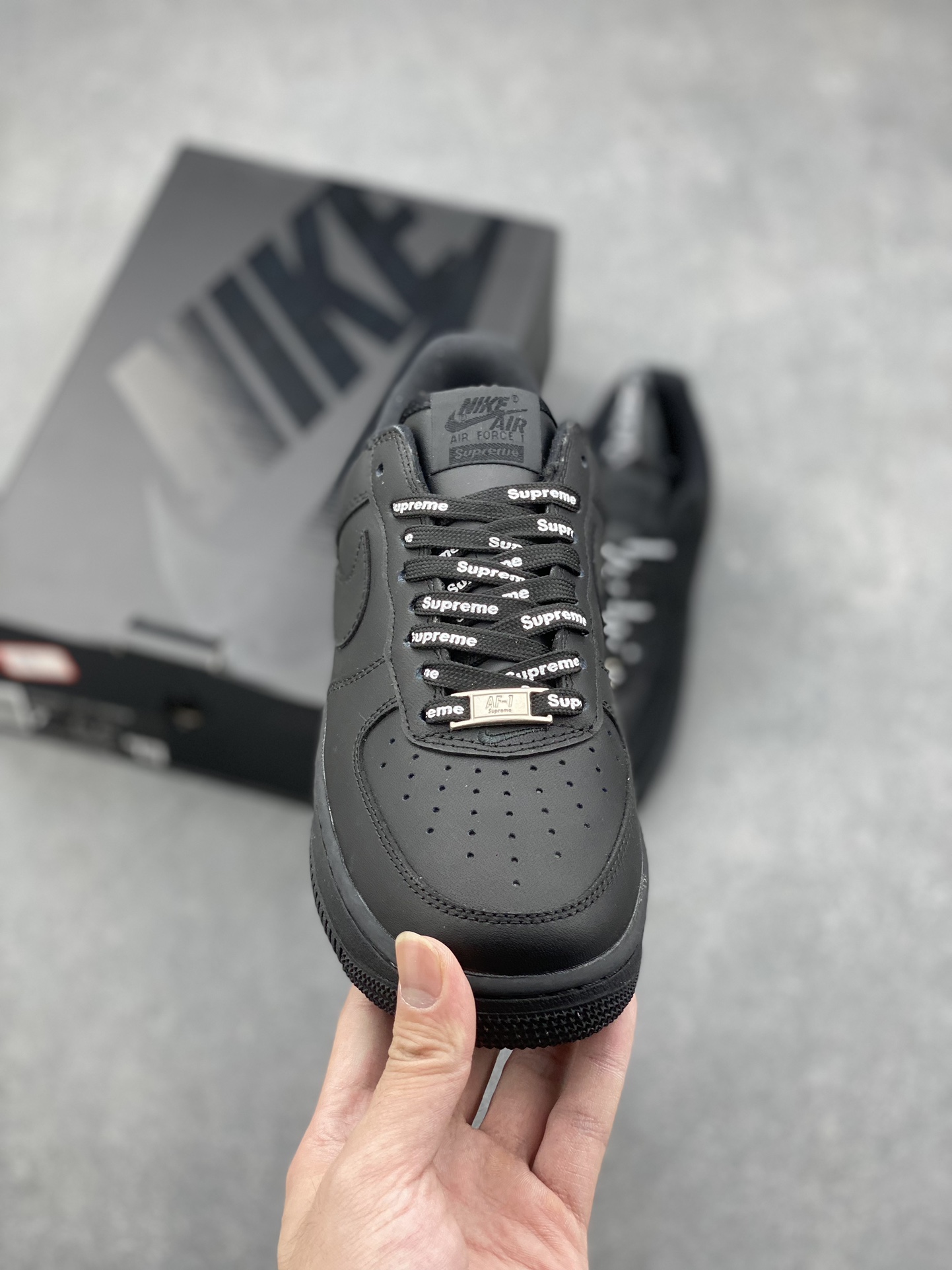 Nike Air Force 1 Low Black Supreme CU9225-001 Sneakers 3 i1727455164 5226 0