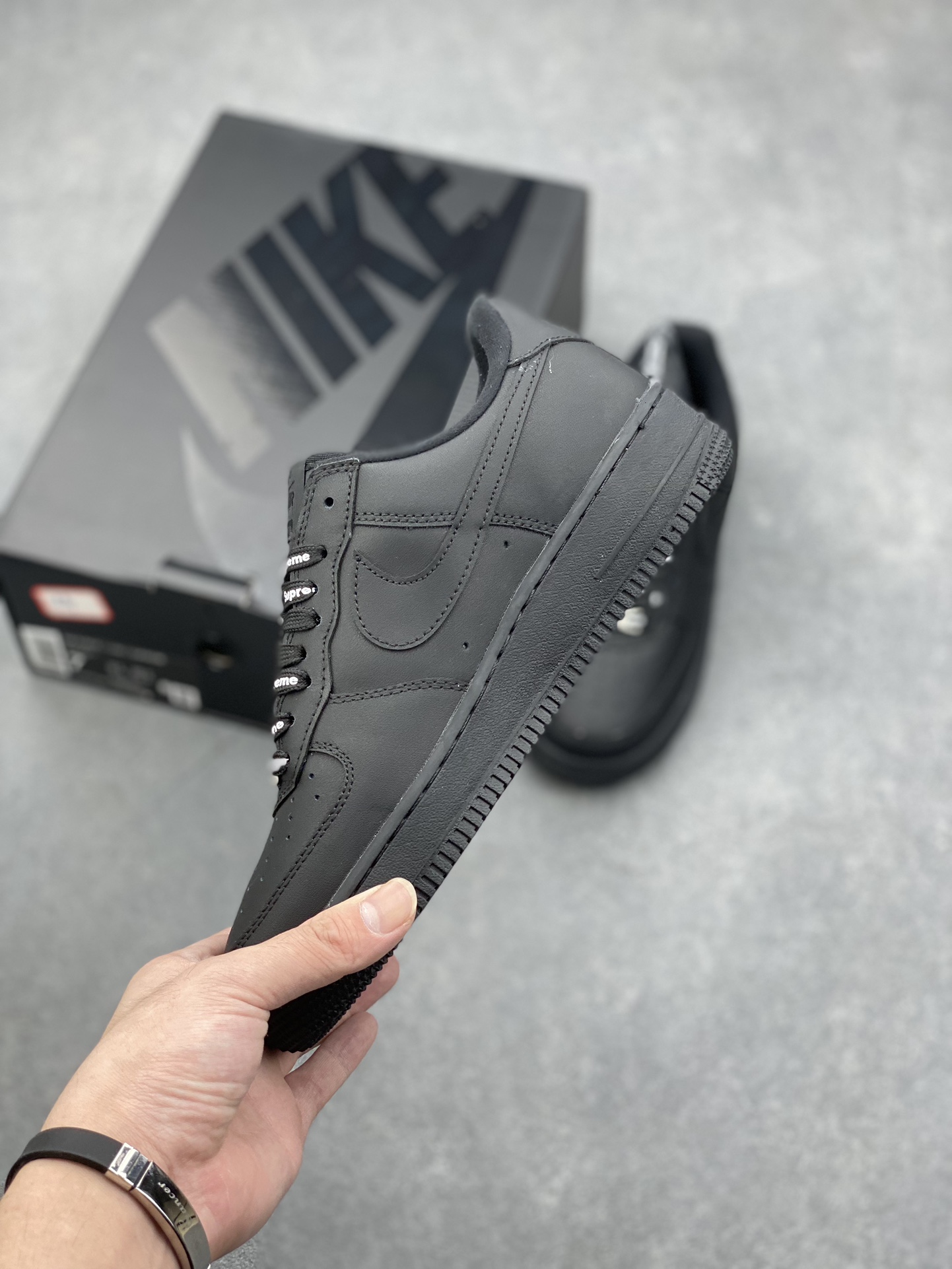 Nike Air Force 1 Low Black Supreme CU9225-001 Sneakers 4 i1727455165 5527 0