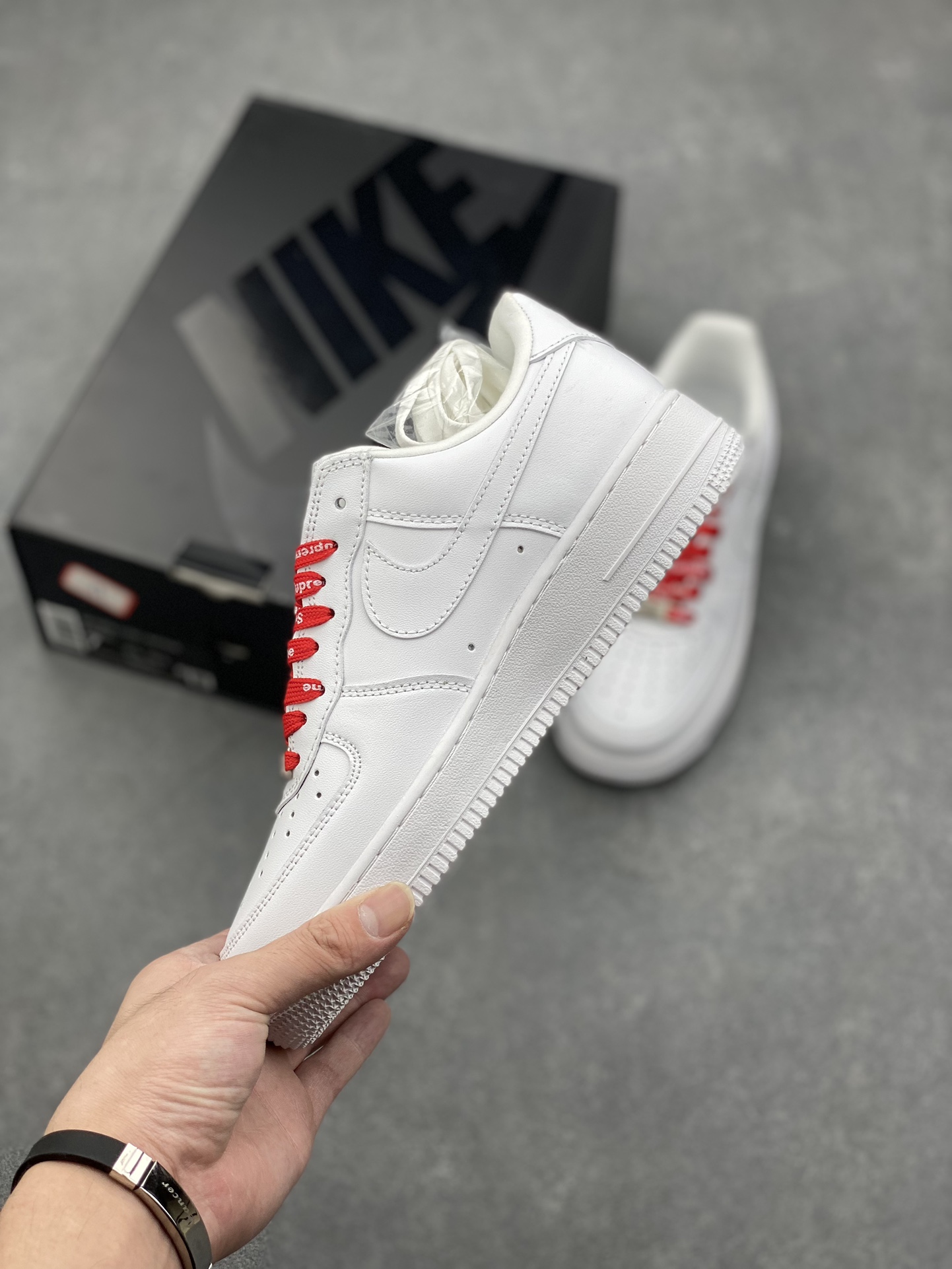 Nike Air Force 1 Low Supreme White CU9225-100 Casual Sneakers 4 i1727455194 3788 3