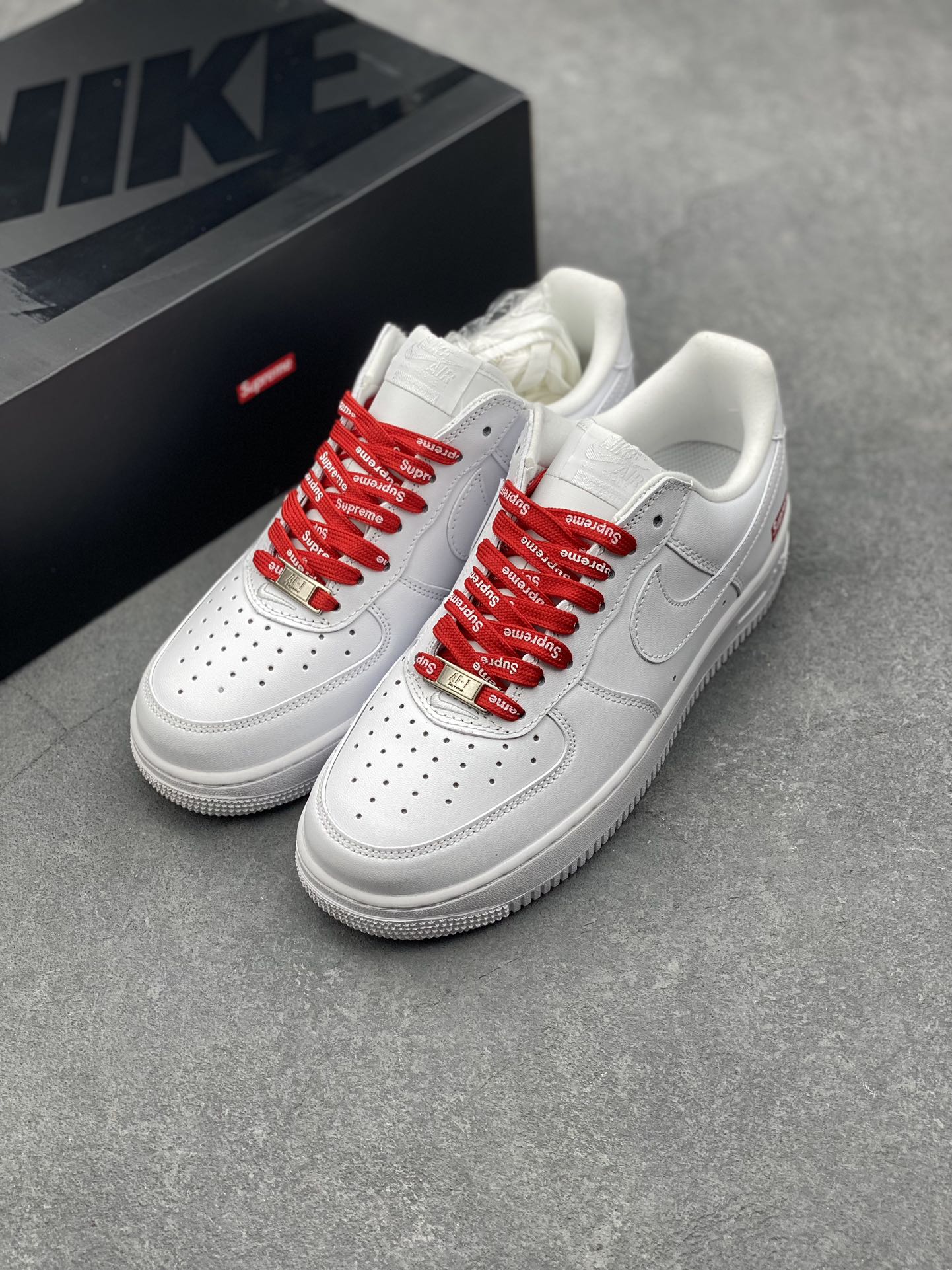 Nike Air Force 1 Low Supreme White CU9225-100 Casual Sneakers 9 i1727455194 5371 6