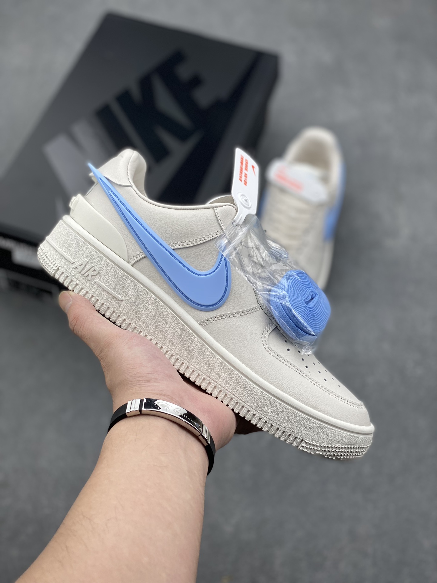 AMBUSH x Nike Air Force 1 Low SP Wheat Flax Casual Sneakers DV3464-900 2 i1727540057 3242 3