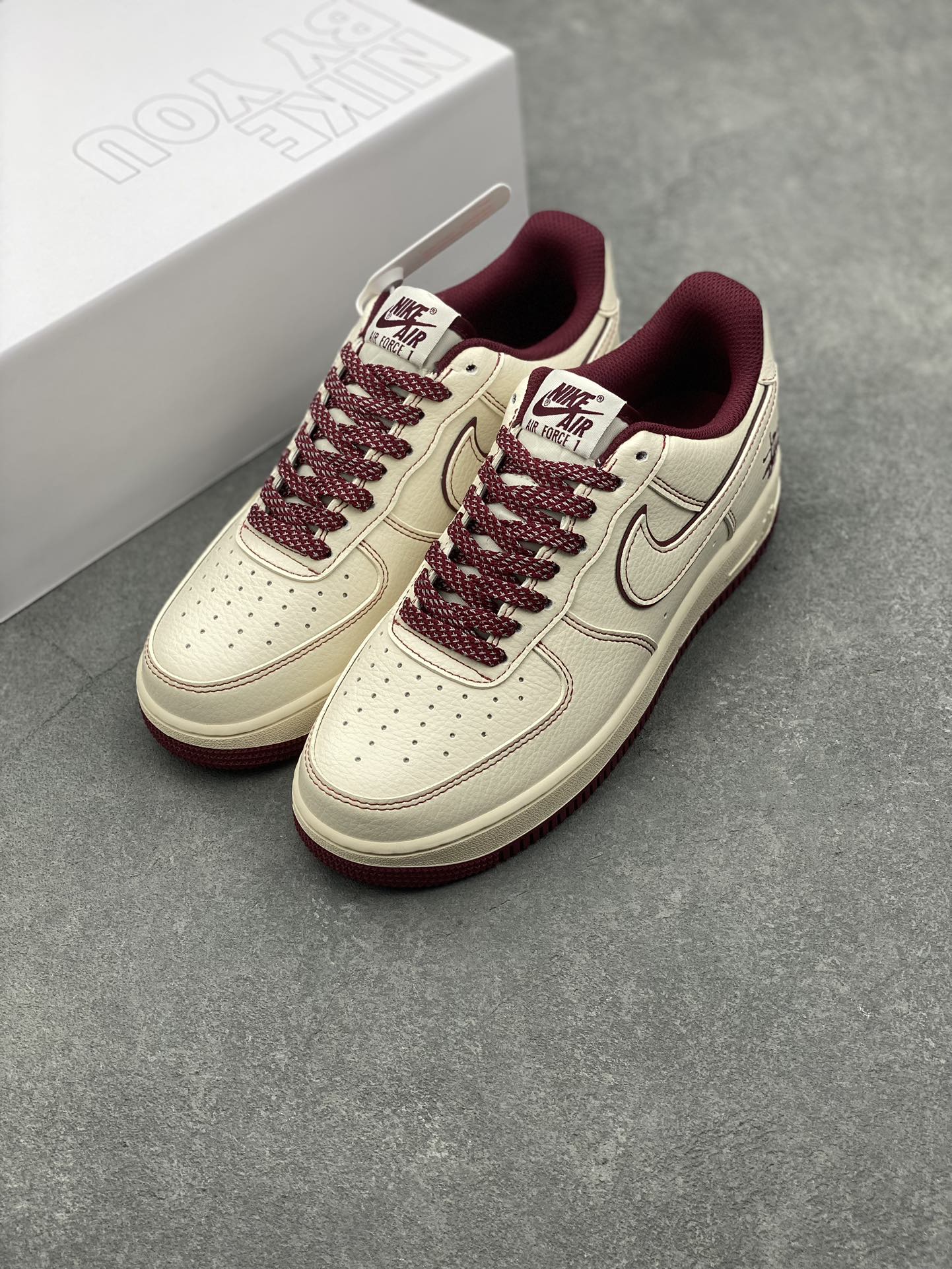 Nike Air Force 1 Low CW2288-111 - Casual Sneakers - Premium Leather 9 i1727540113 2956 3