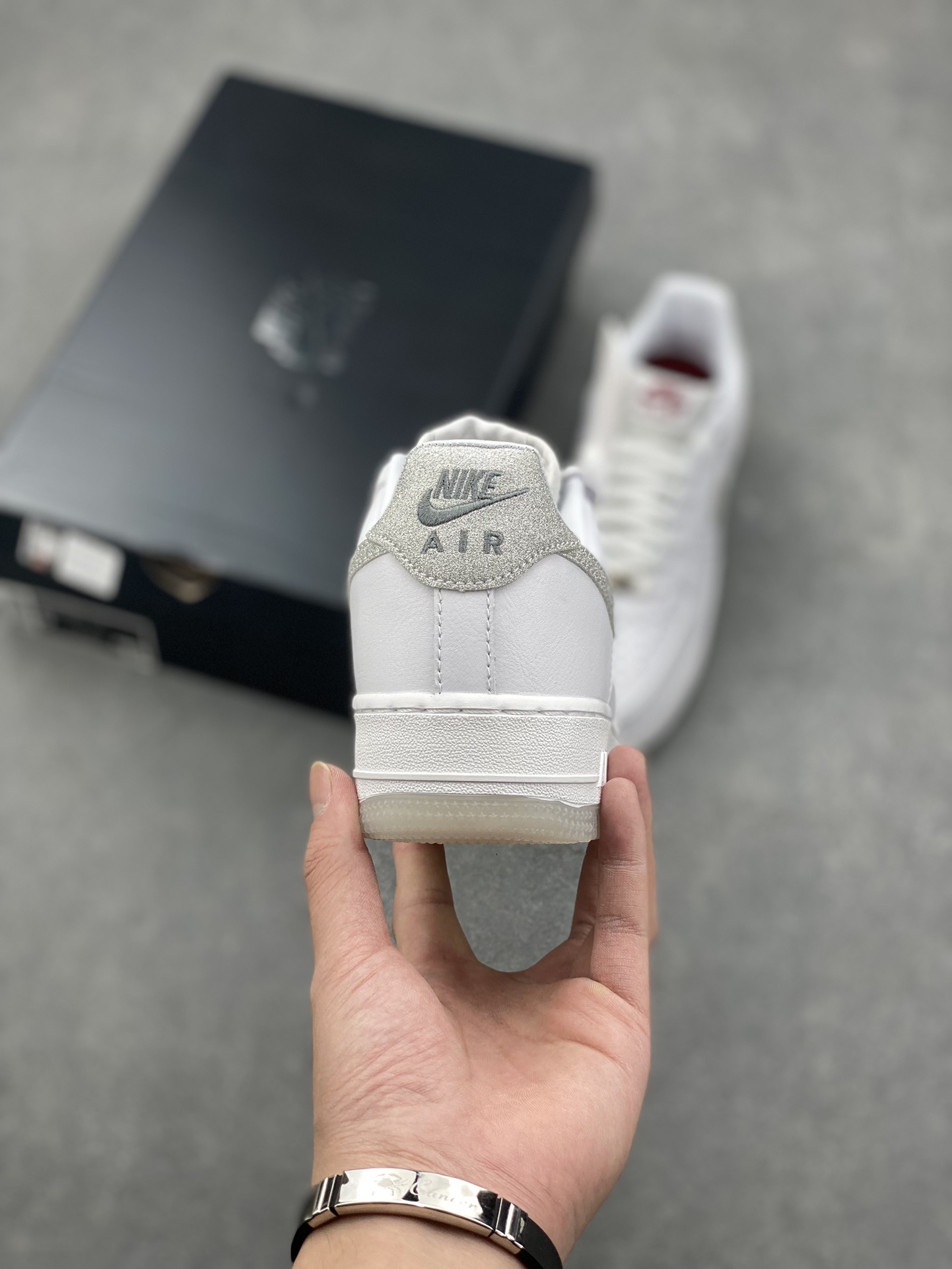NK Air Force 1 Low White/Grey Casual Sneakers HQ3461-191 - Premium Comfort 5 i1727540176 7007 1