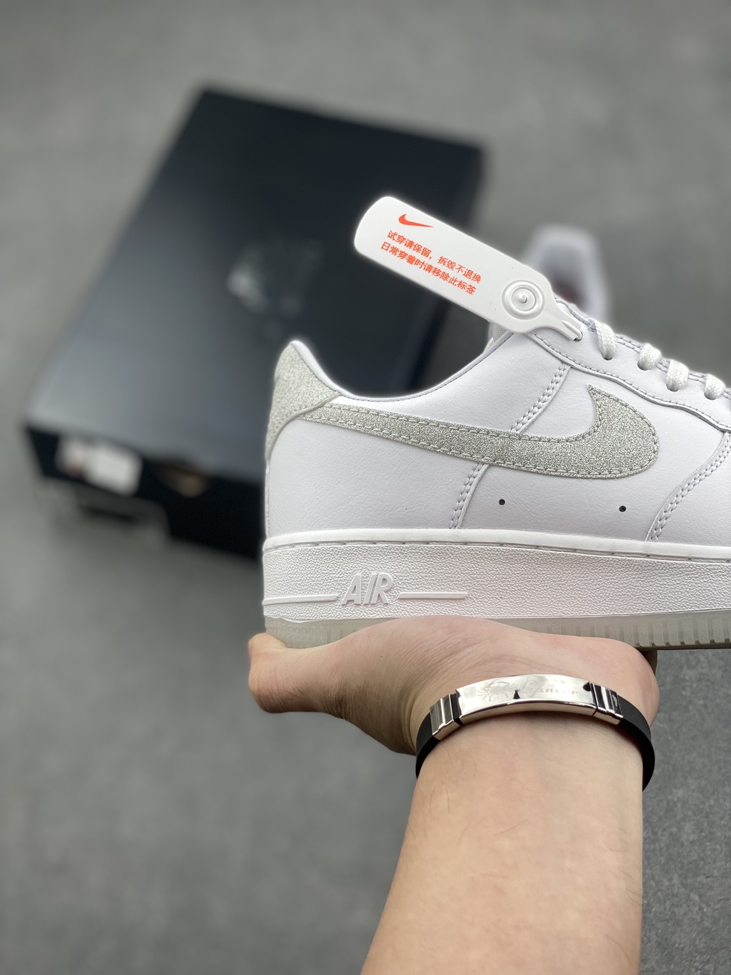 NK Air Force 1 Low White/Grey Casual Sneakers HQ3461-191 - Premium Comfort 6 i1727540176 7754 5
