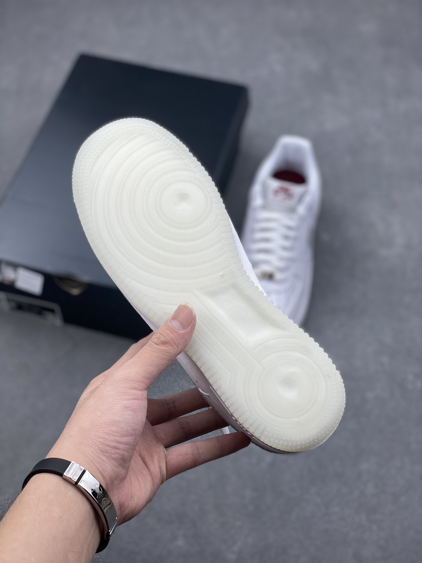 NK Air Force 1 Low White/Grey Casual Sneakers HQ3461-191 - Premium Comfort 7 i1727540176 919 4