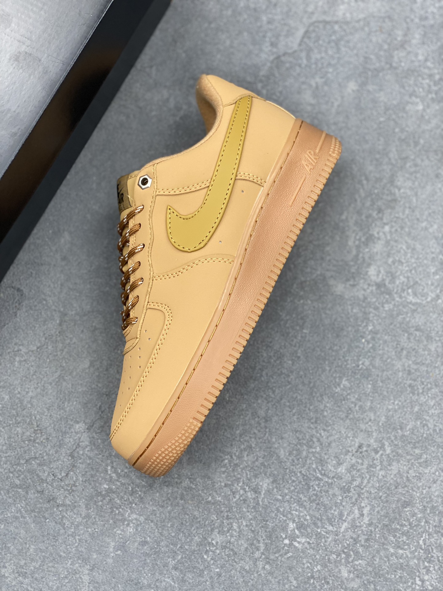 Nike Air Force 1 Low '07 Casual Sneakers - CJ9179-200 Brown Color, Comfortable Fit 8 i1727540374 1054 0