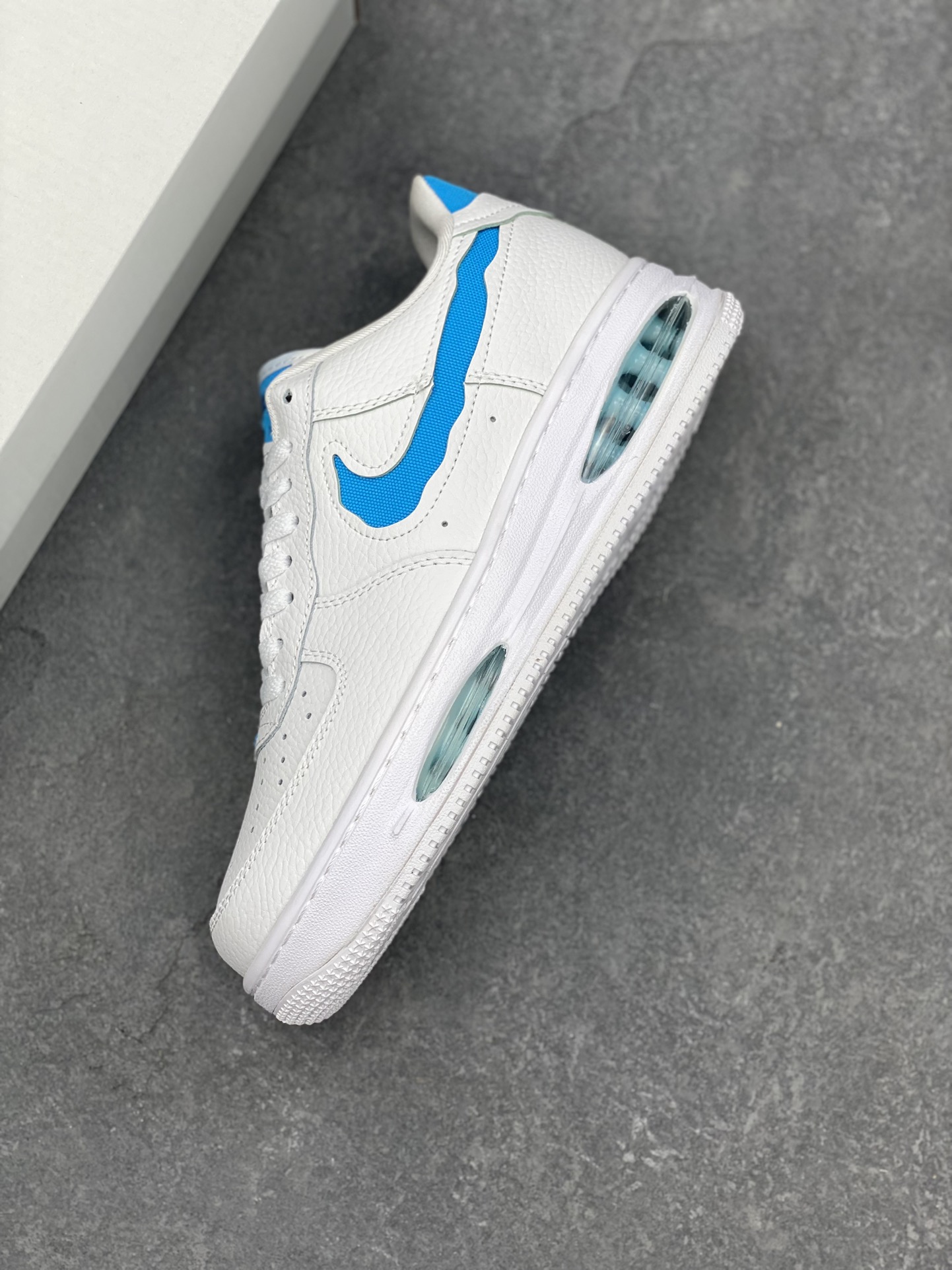 Nike Air Force 1 '07 Low White/Blue Chunky Platform Sneakers HF3630-101 8 i1727628691 853 0