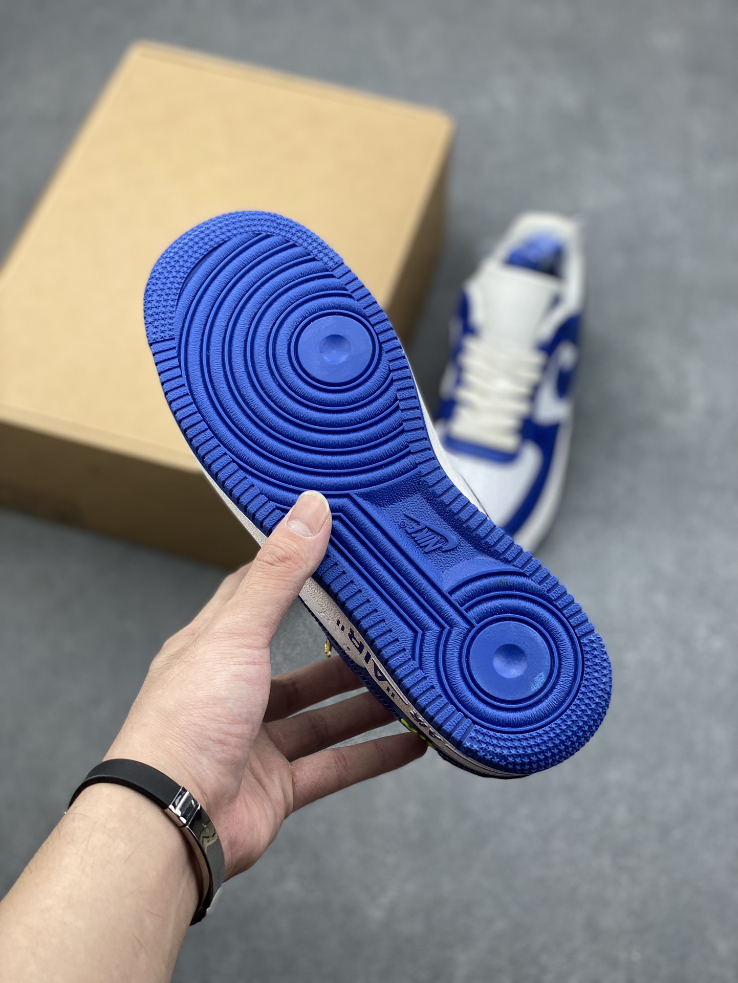 Louis Vuitton x Air Force 1 Low Blue/White Designer Sneakers for Men and Women 7 i1727629405 7561 4