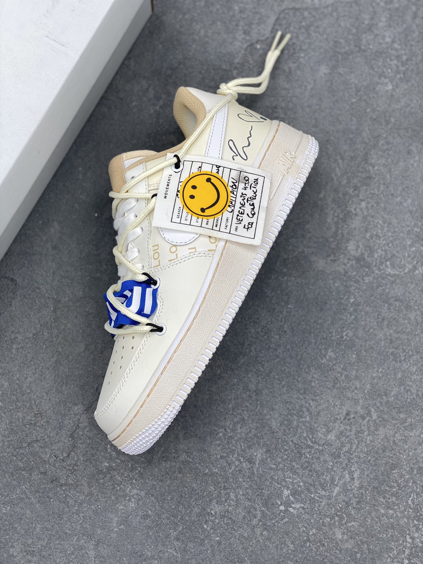 Louis Vuitton x Air Force 1 Low Cream White, Premium Quality, Full Size Range 8 i1727629574 3994 7