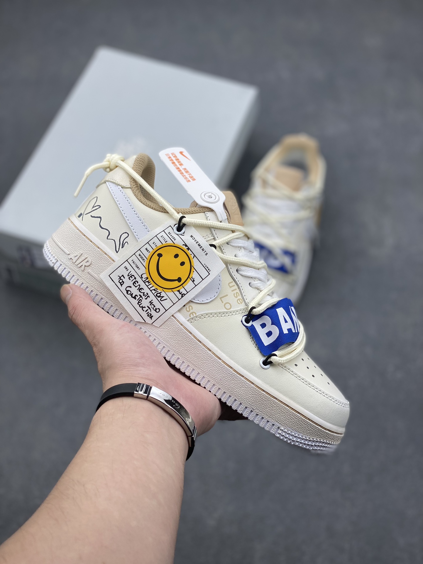 Louis Vuitton x Air Force 1 Low Cream White, Premium Quality, Full Size Range 2 i1727629574 8664 5