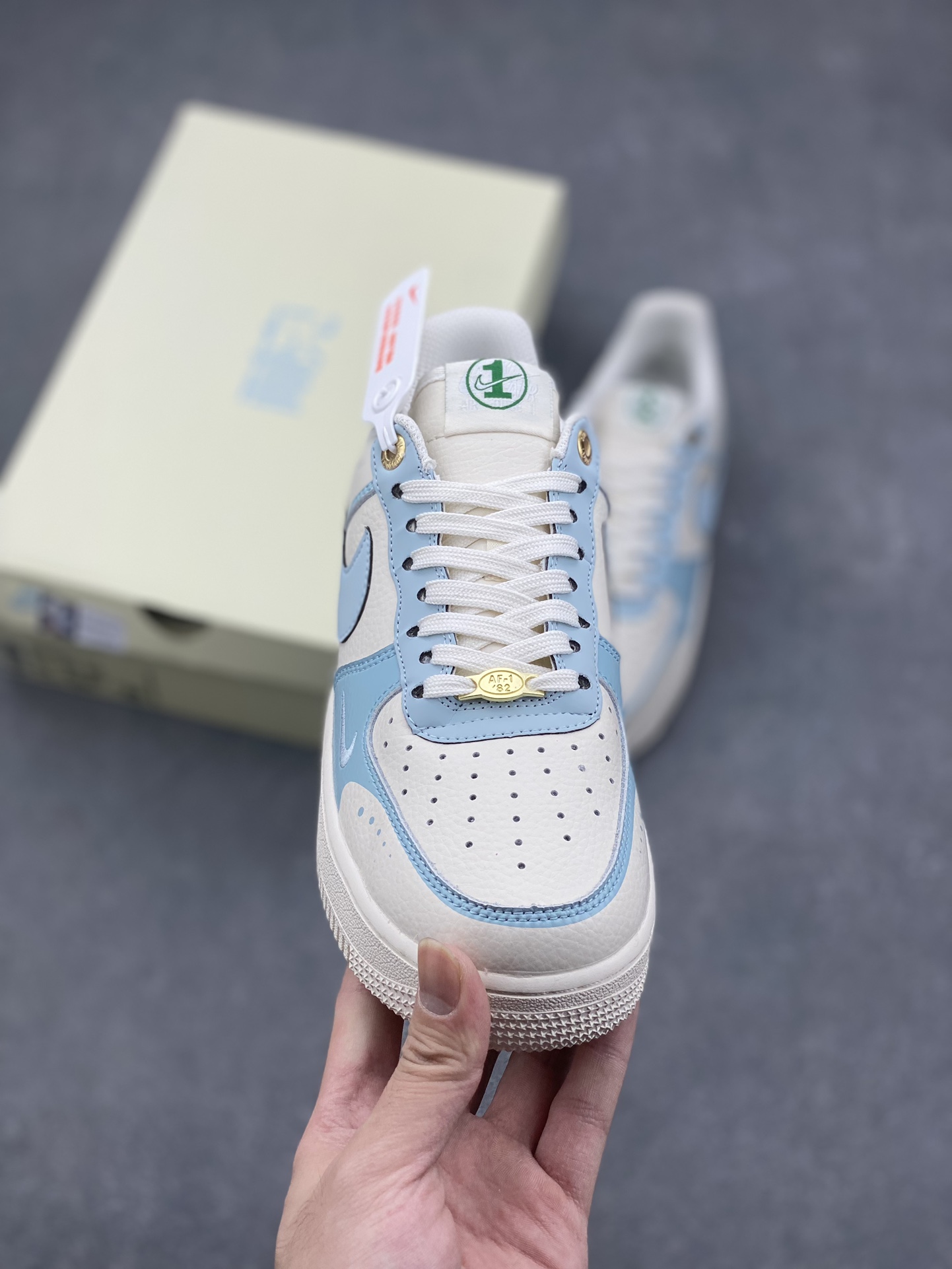 Nike Air Force 1 '07 Low Light Blue Sneakers DQ7582-101 3 i1727629873 4892 2